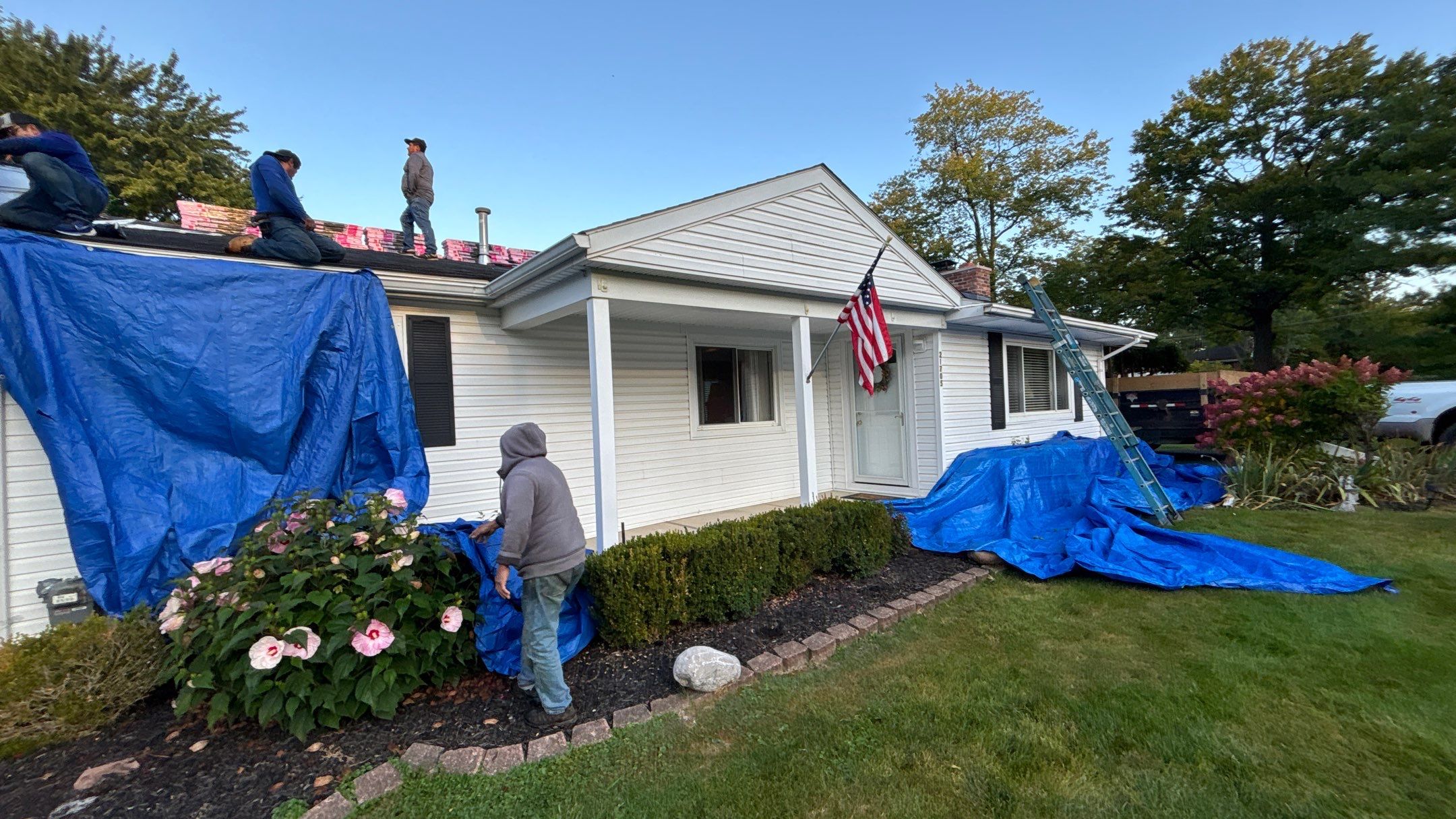 Roof Replacement using Owens Corning Slatestone Gray by 180 Contractors