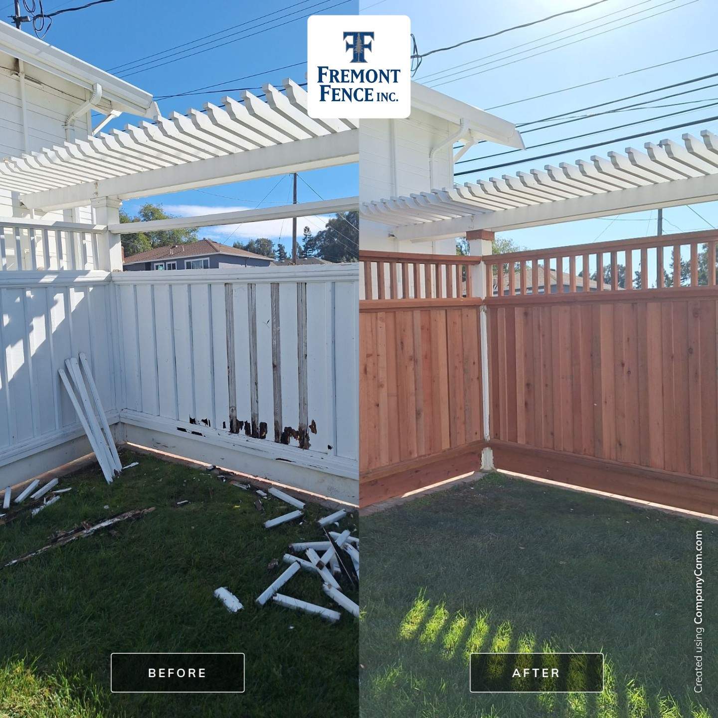 Replacement by Fremont Fence Inc