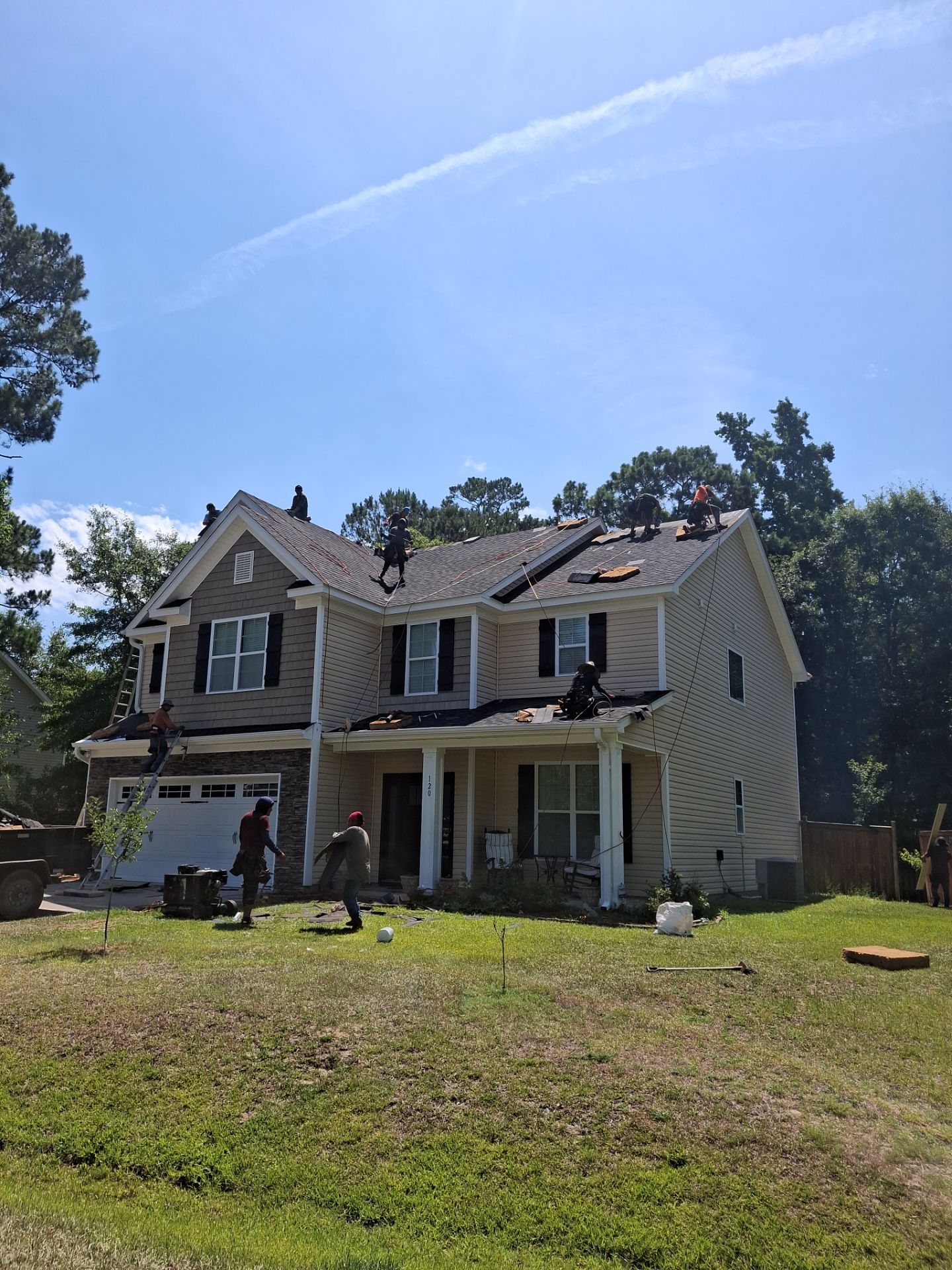 Fortified Roof Replacement with CertainTeed Landmark Pro in Jacksonville, NC by RGR Construction and Roofing, LLC