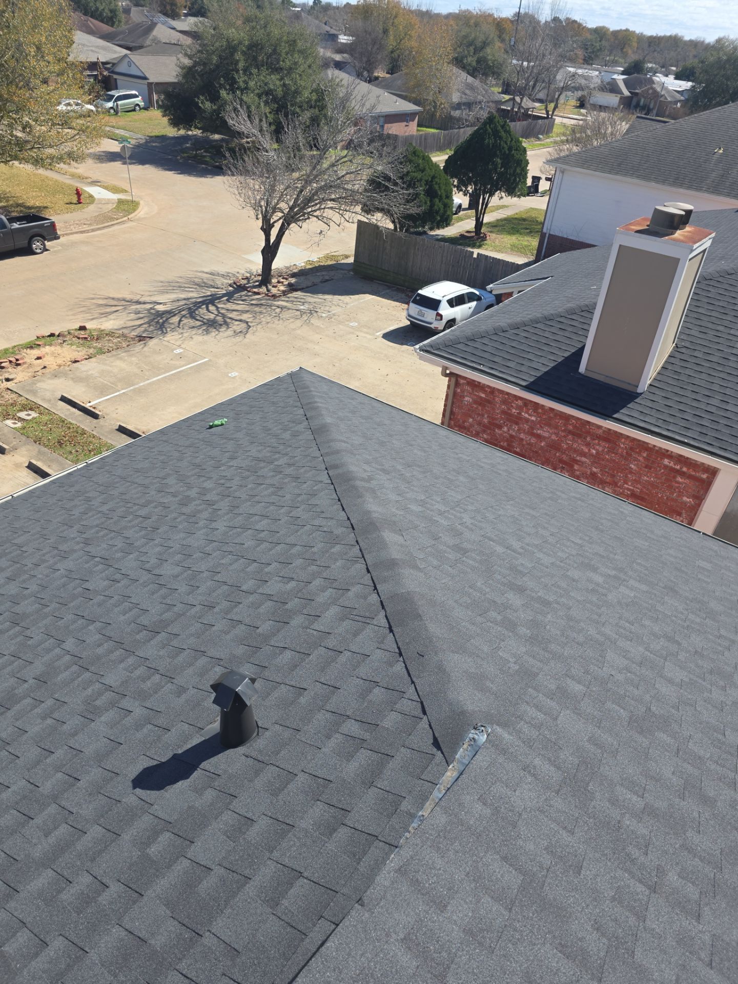 Our salesmen actually WORK for you! by REPS Austin Area Roofer
