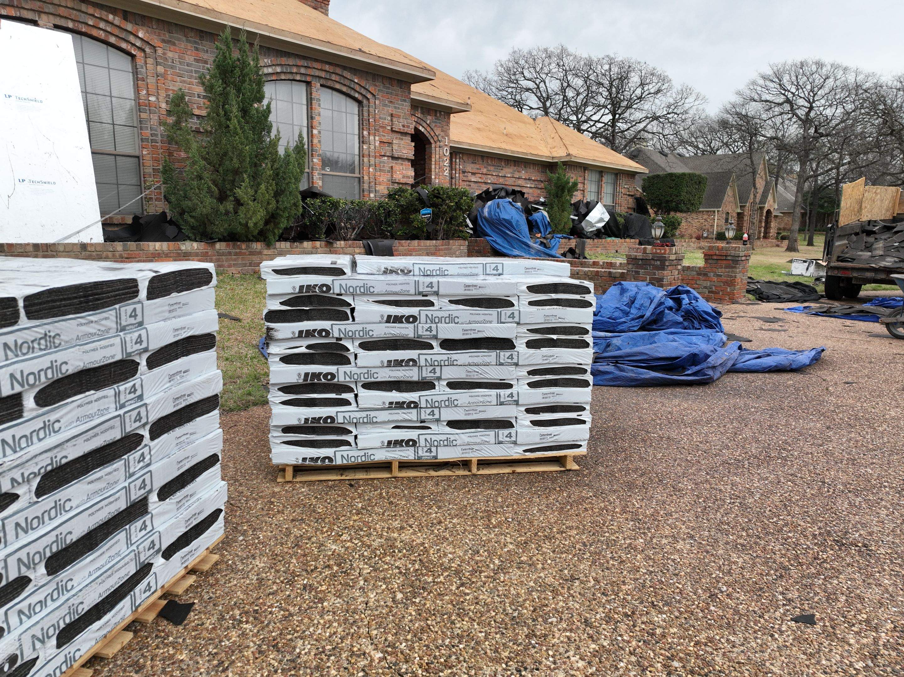 Residential Roofing Installation using Iko Nordic by Becker Roofing and Exteriors