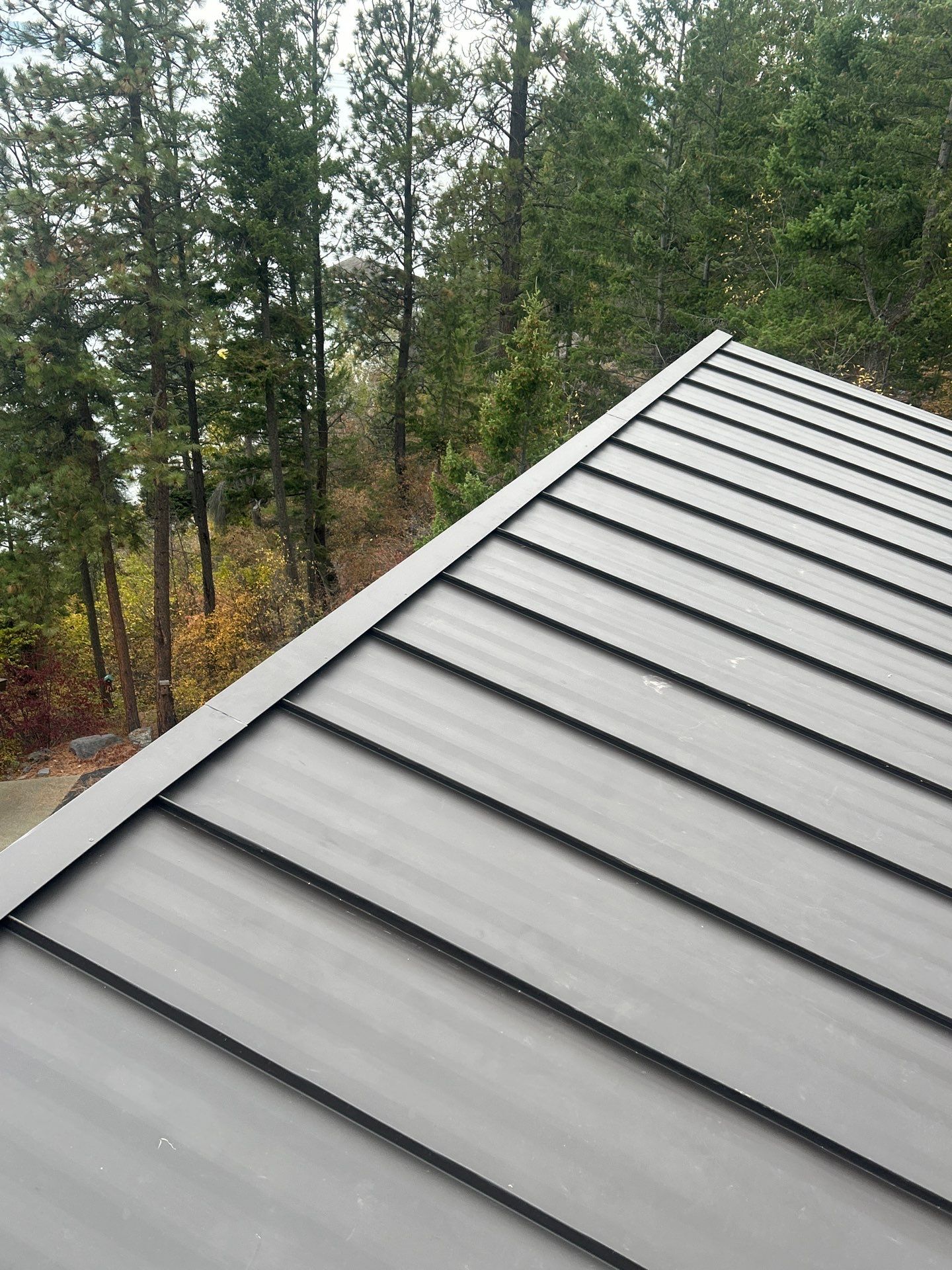 CMG ULG Mechanical Lock Standing Seam - Dark Bronze  by Montana Roofing Solutions