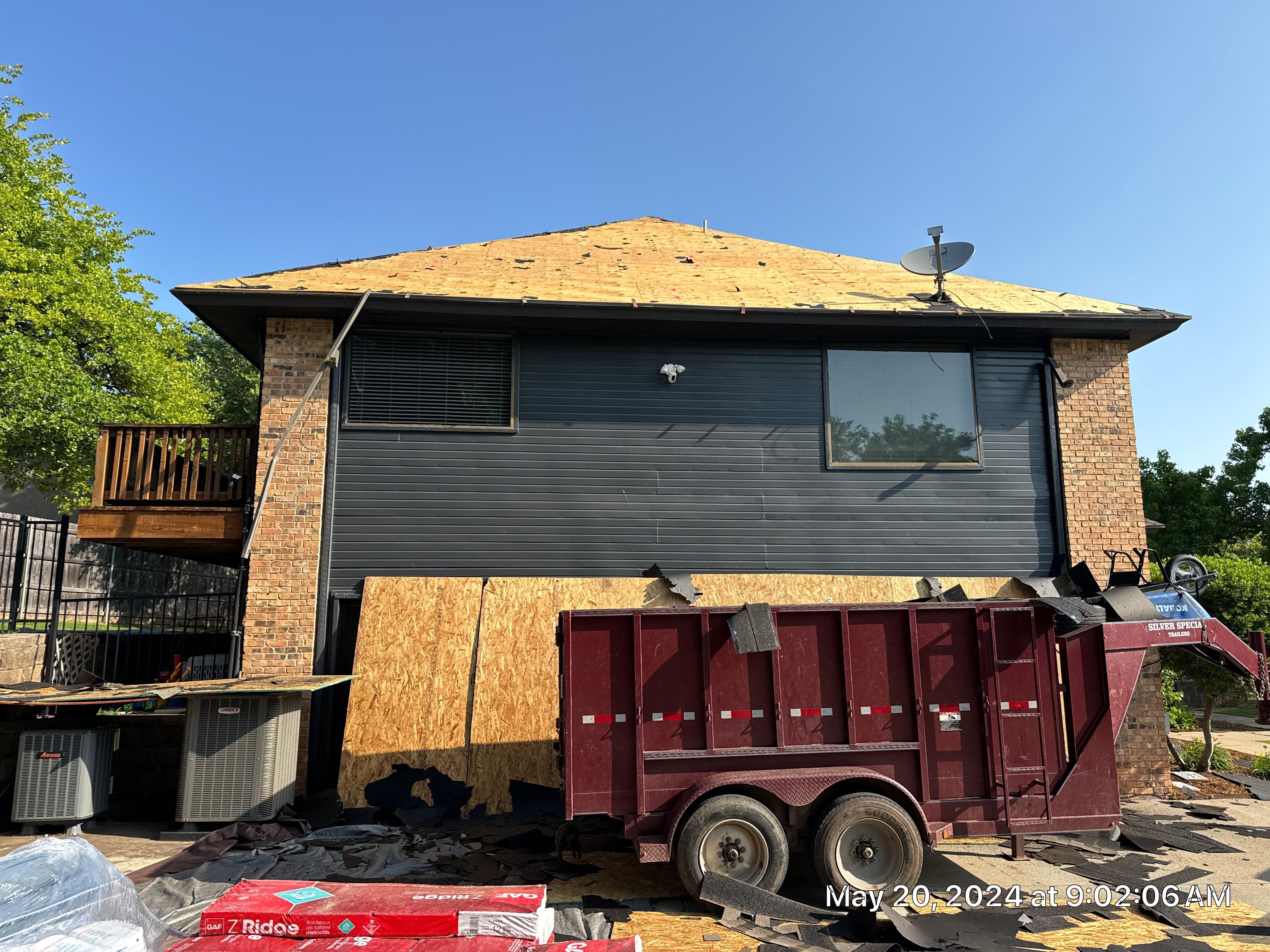 Residential Roofing Installation using Atlas by Castillo Roofing