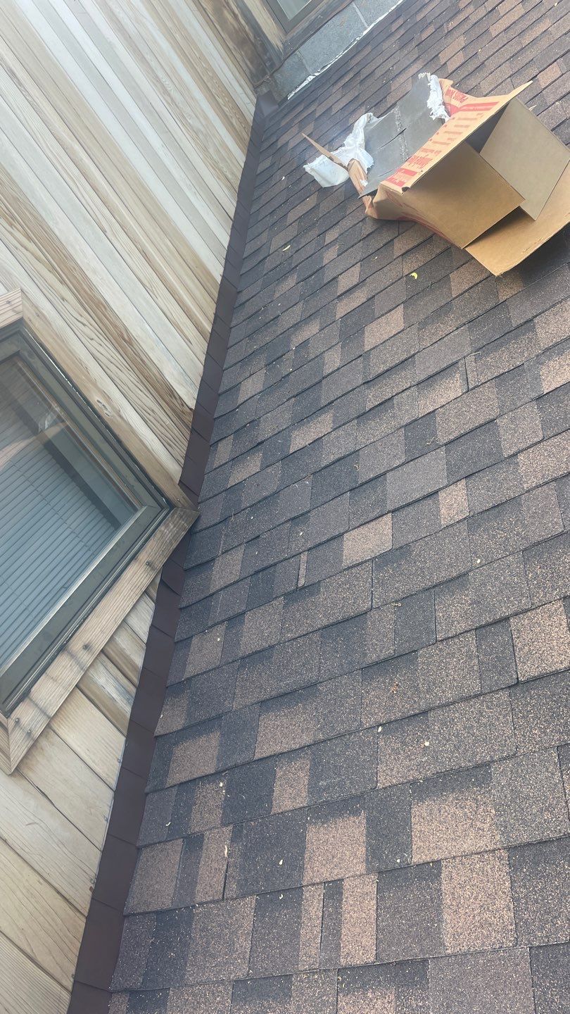 Roof Replacement w/ Skylights in Baltimore, MD (IKO Dynasty) by American Home Contractors