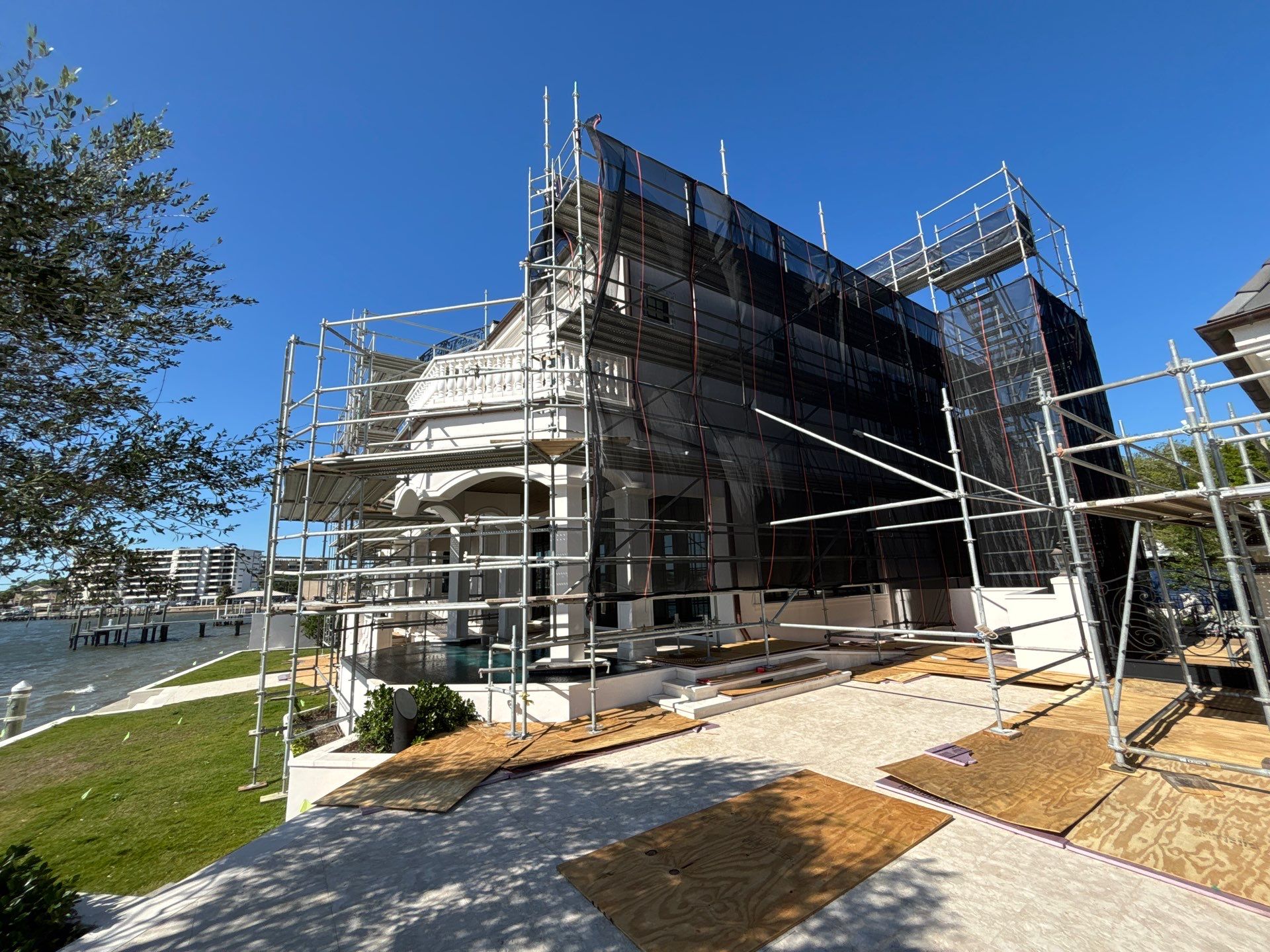 Gutter Installation using Half Round Seamless Gutters in Tampa FL by Gutter Professors