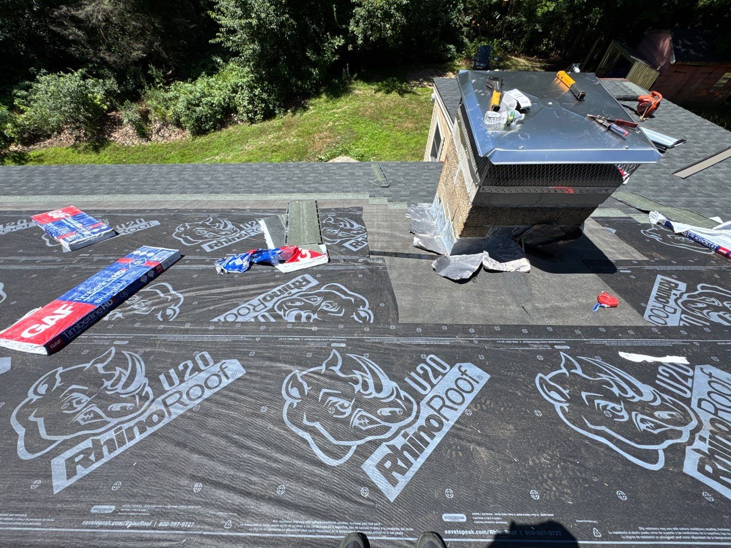 Full Roof Replacement Following Prior Chimney Repair – Repeat Customer Project by Sensible Home Solutions