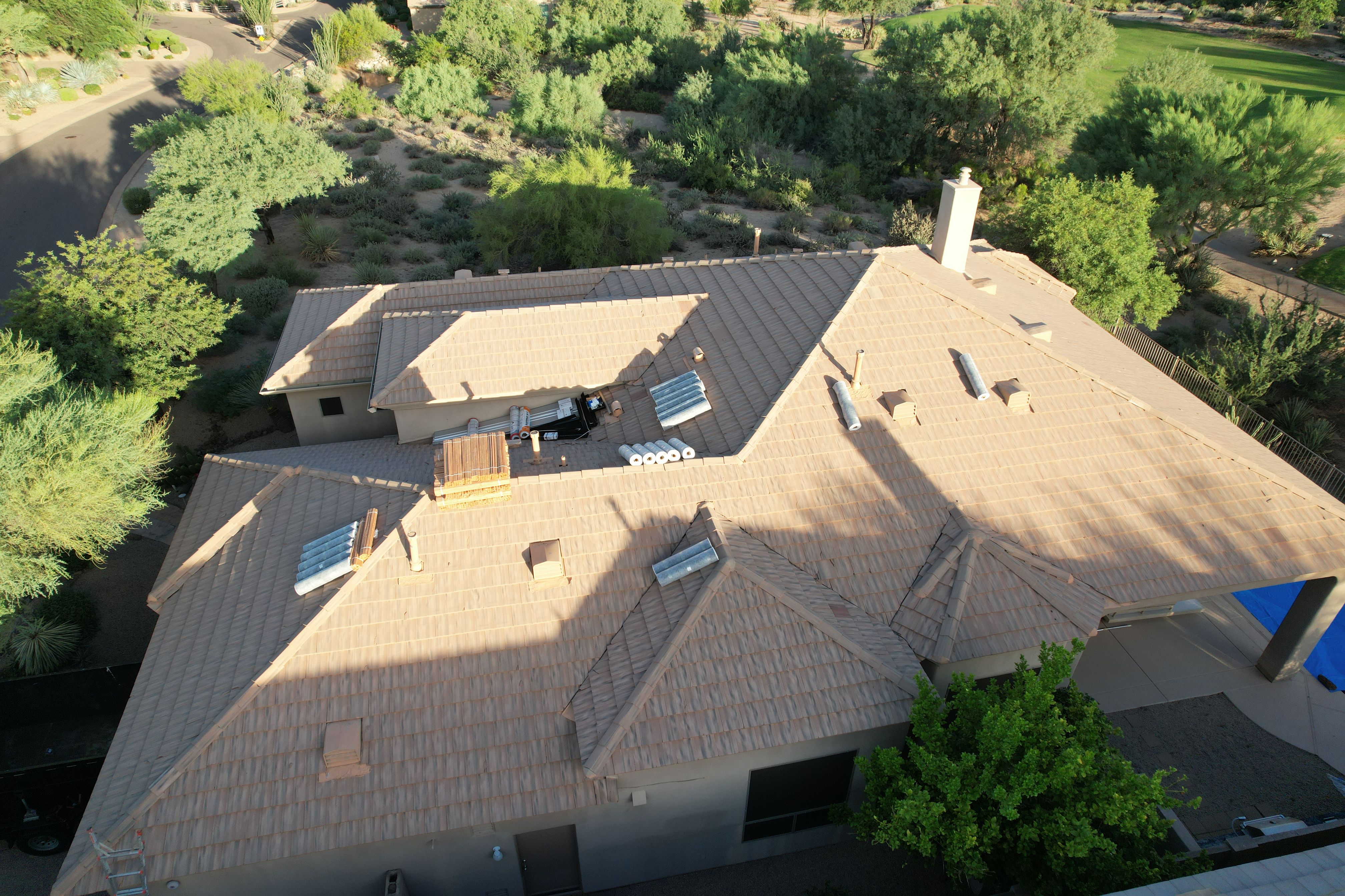 Project in Scottsdale, AZ by Showtime Roofing & Coatings LLC