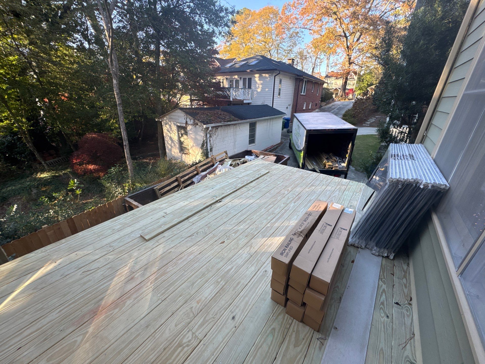 Atlanta Multi-Level Deck and Custom Screened-In Porch Addition by Swift Home Renovations