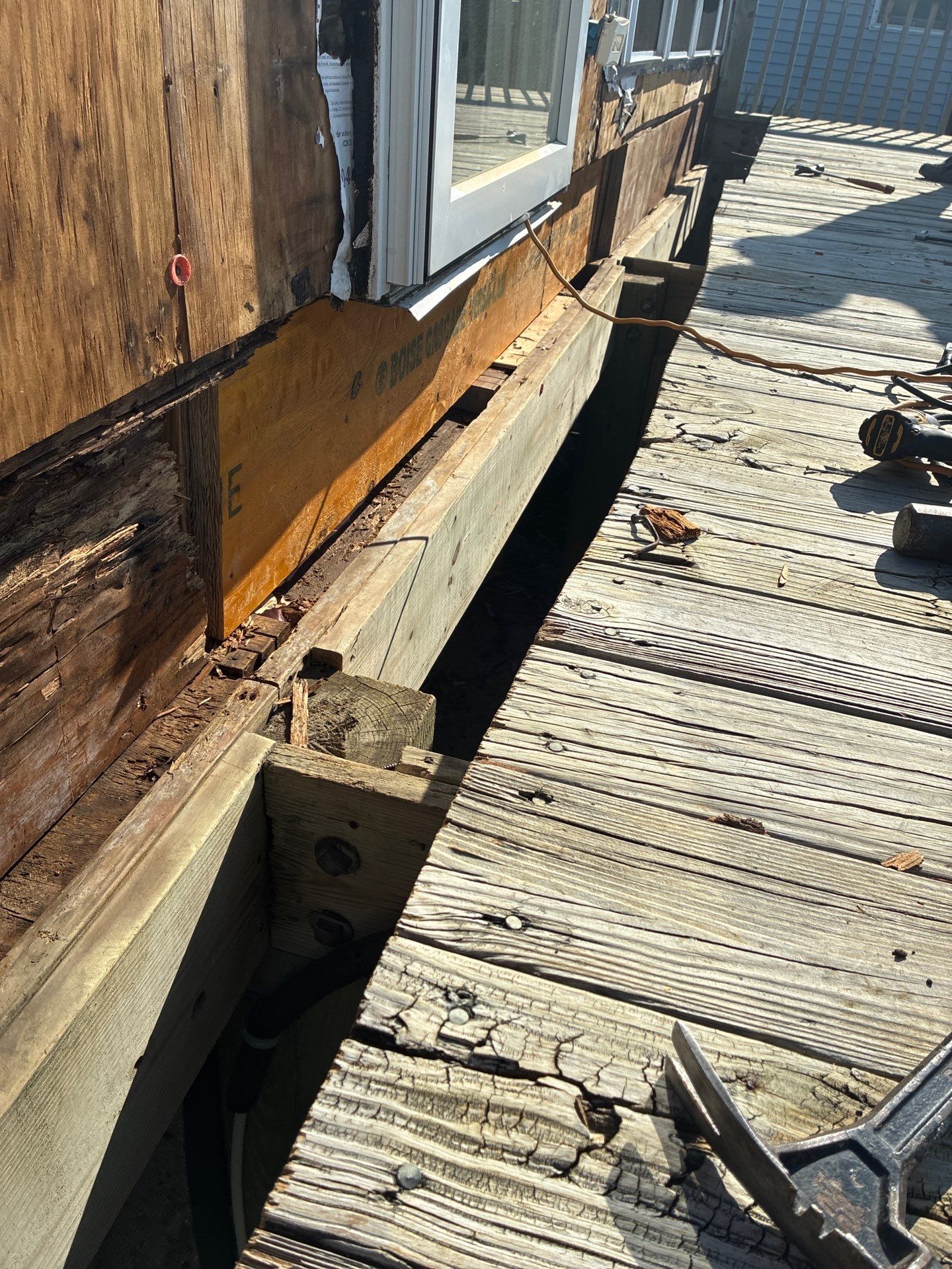 Oceanfront Structural Repair and Exterior Rebuild in Oak Island NC | RGR Construction and Roofing, LLC by RGR Construction and Roofing, LLC