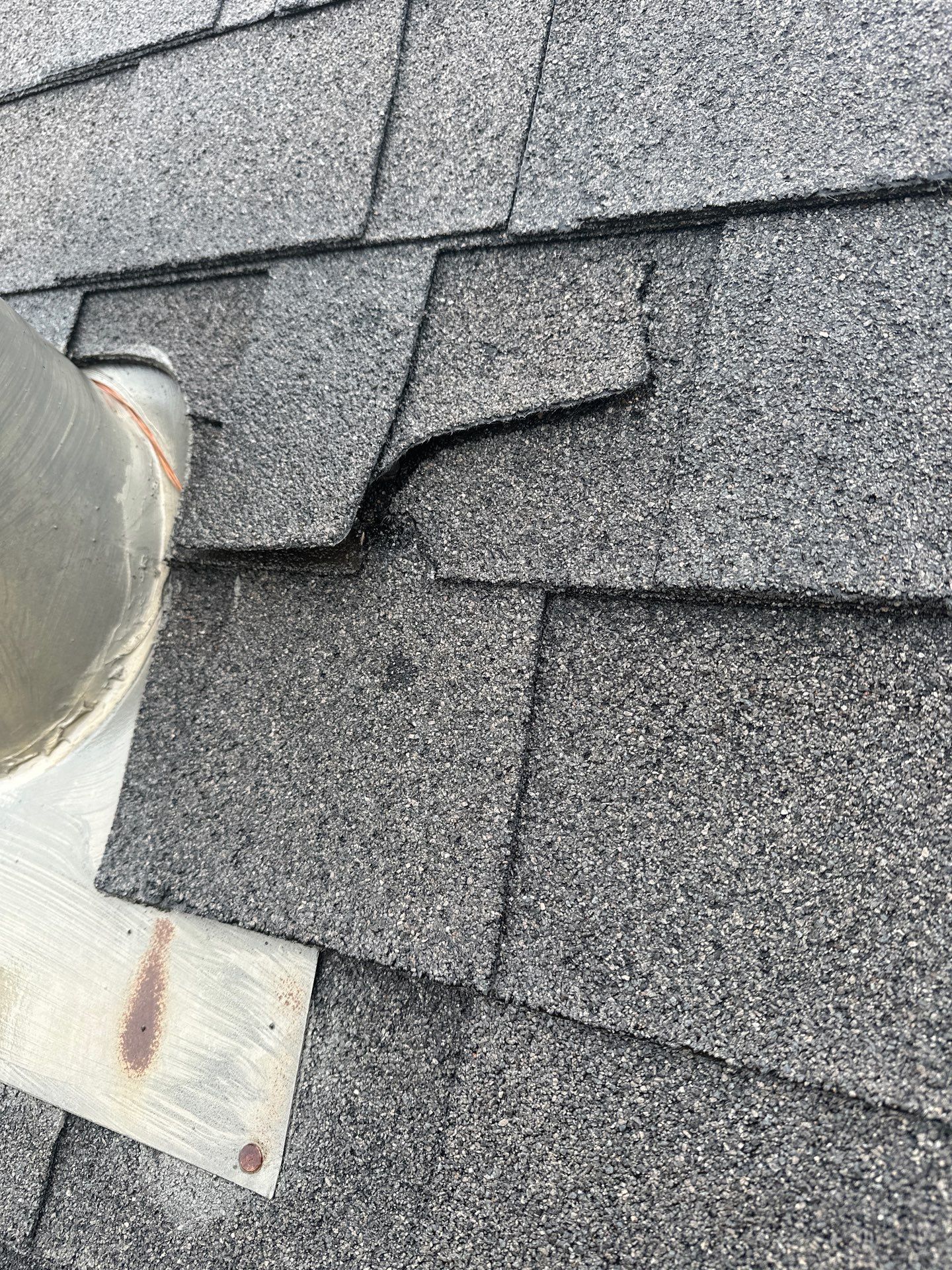 Hail Damage using Owen's Corning Duration (Lifetime) Shingles by Roof Repair Company