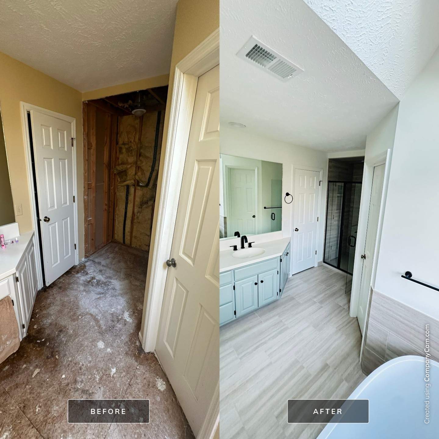 West Omaha Spa-Style Primary Bath Refresh by Bennett Design + Build