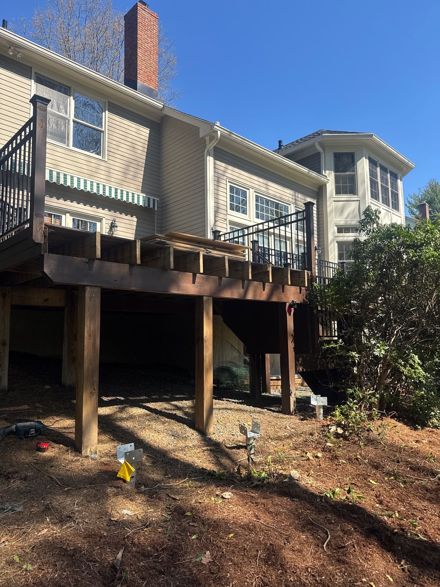New Deck With a Screened In Porch In Mendham, New Jersey by deck guardian
