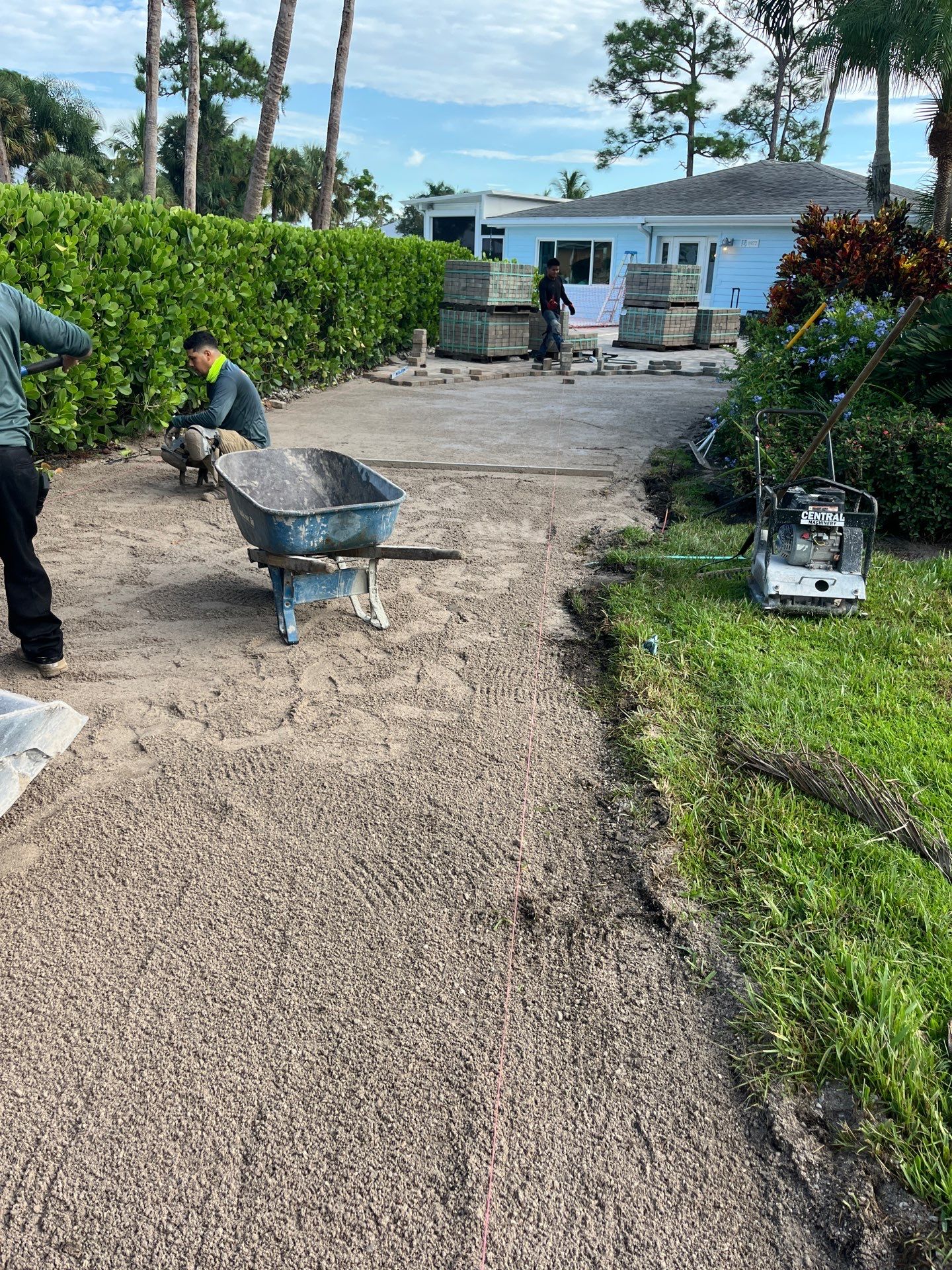 Stuart Showcase: Turning Concrete Chaos into Paver Perfection by Alpha Zeta Enterprises Inc