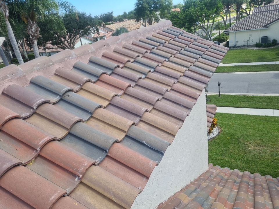 Residential Roofing Installation using Eagle Roofing Tile by BLUES BROTHERS ROOFING