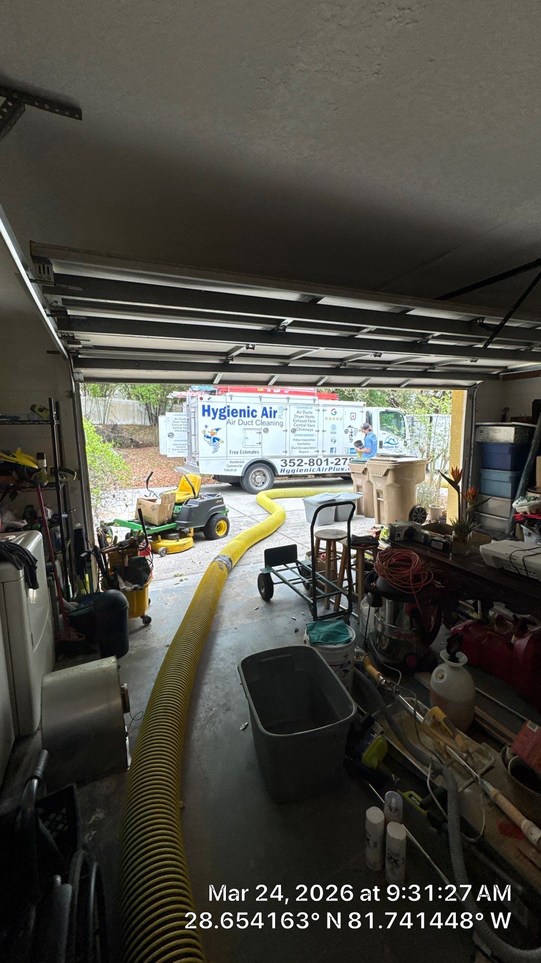 Air Duct Cleaning Dryer Vent Repair Clermont by Hygienic Air, Inc