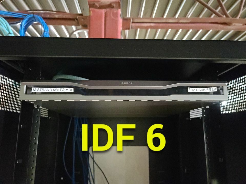Structure Cable Installation using Cat 6 Cabling & Fiber  by Firmament Solutions