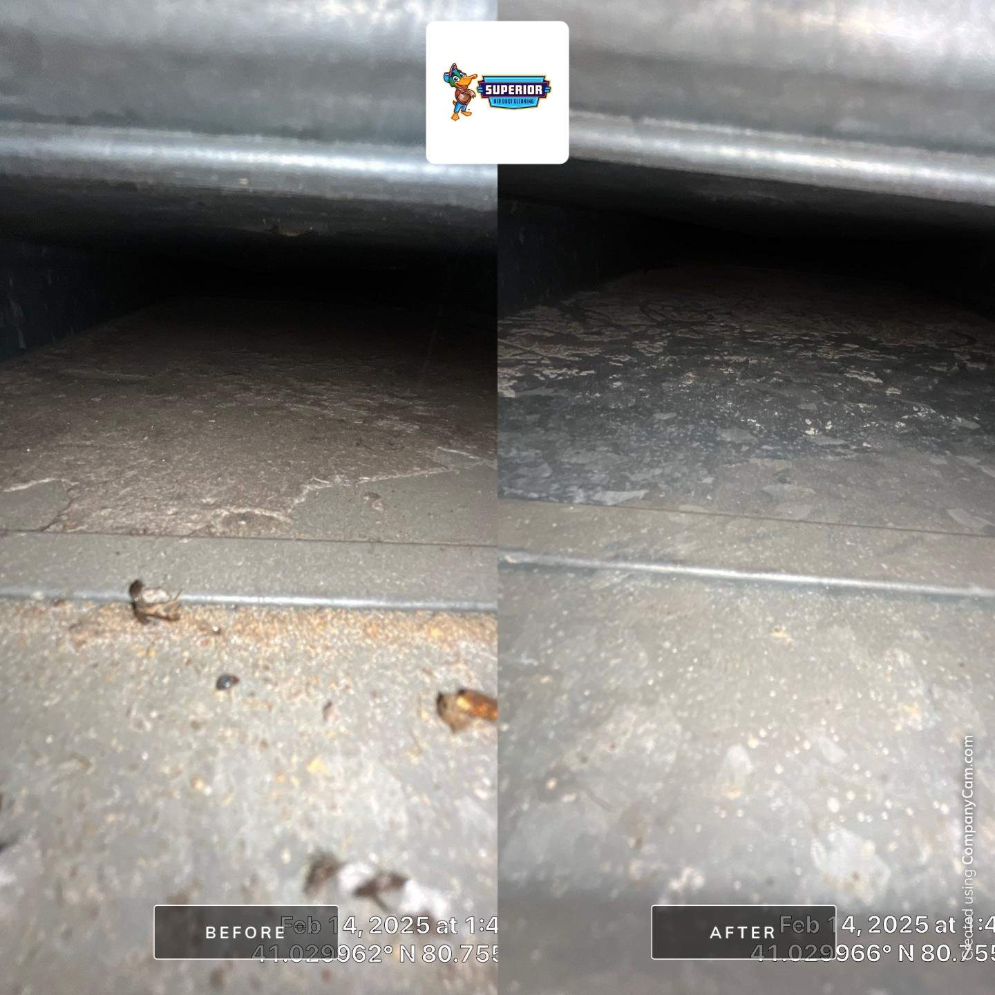 Air Duct Cleaning With a Vacuum Truck in Canfield, OH by Superior Air Duct Cleaning