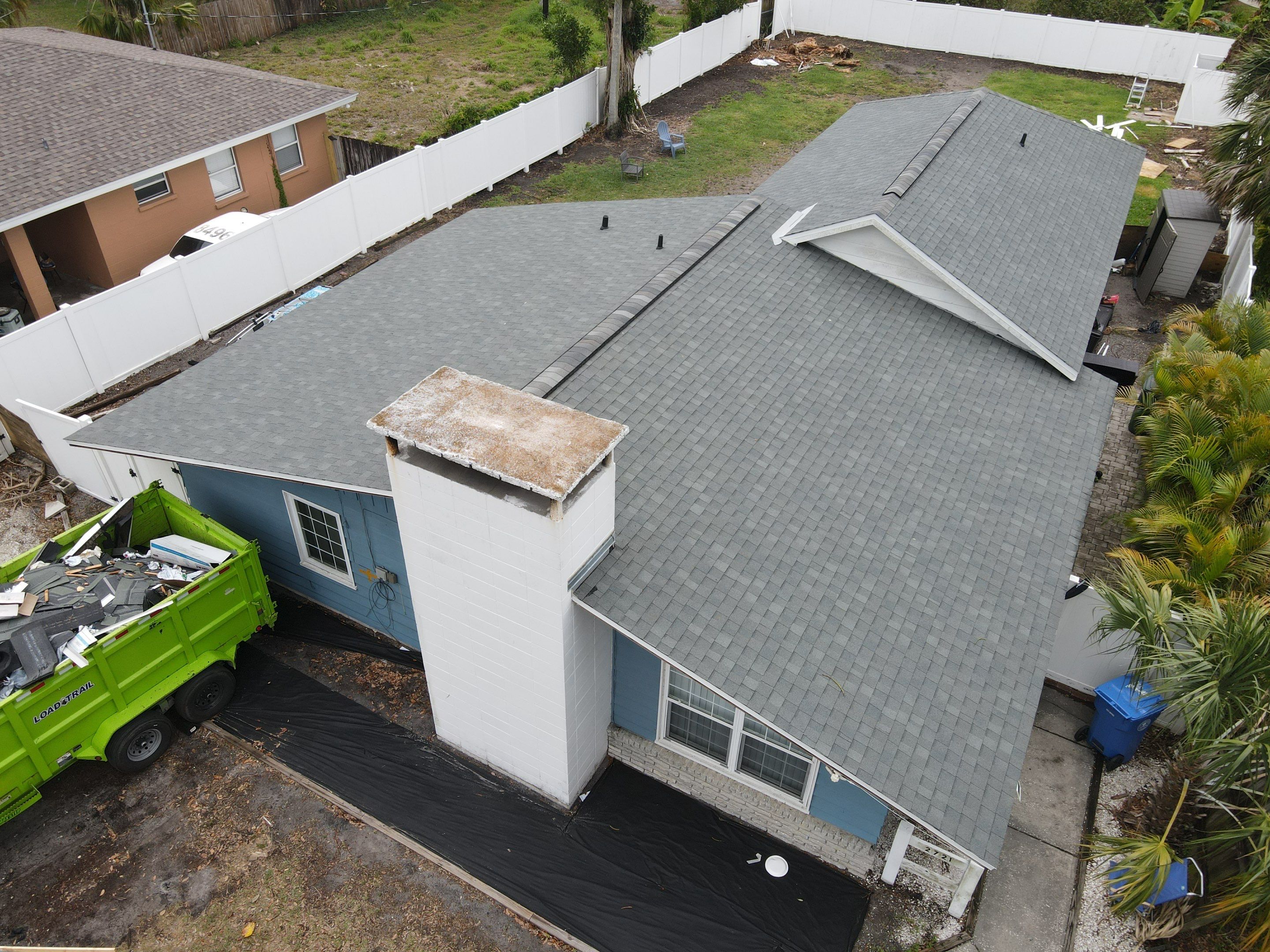 Roof replacement in Bradenton, FL. by Steadfast Roofing 