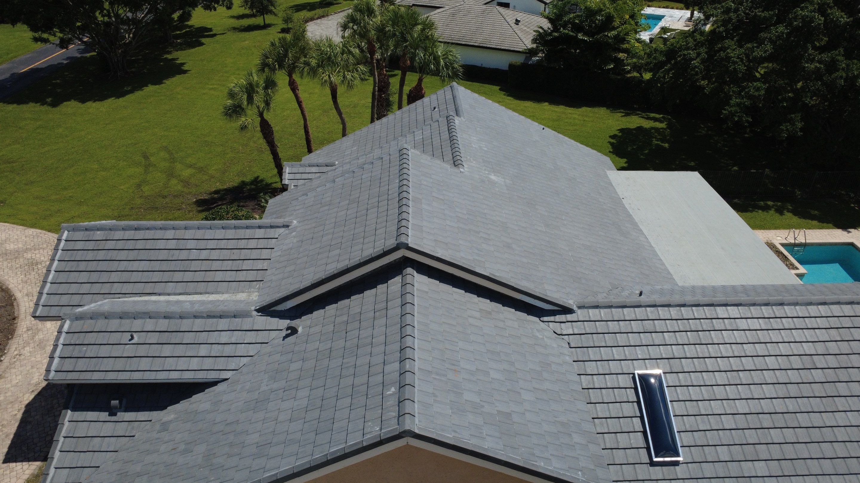 Residential Roofing Installation using Eagle Roofing Tile by BLUES BROTHERS ROOFING