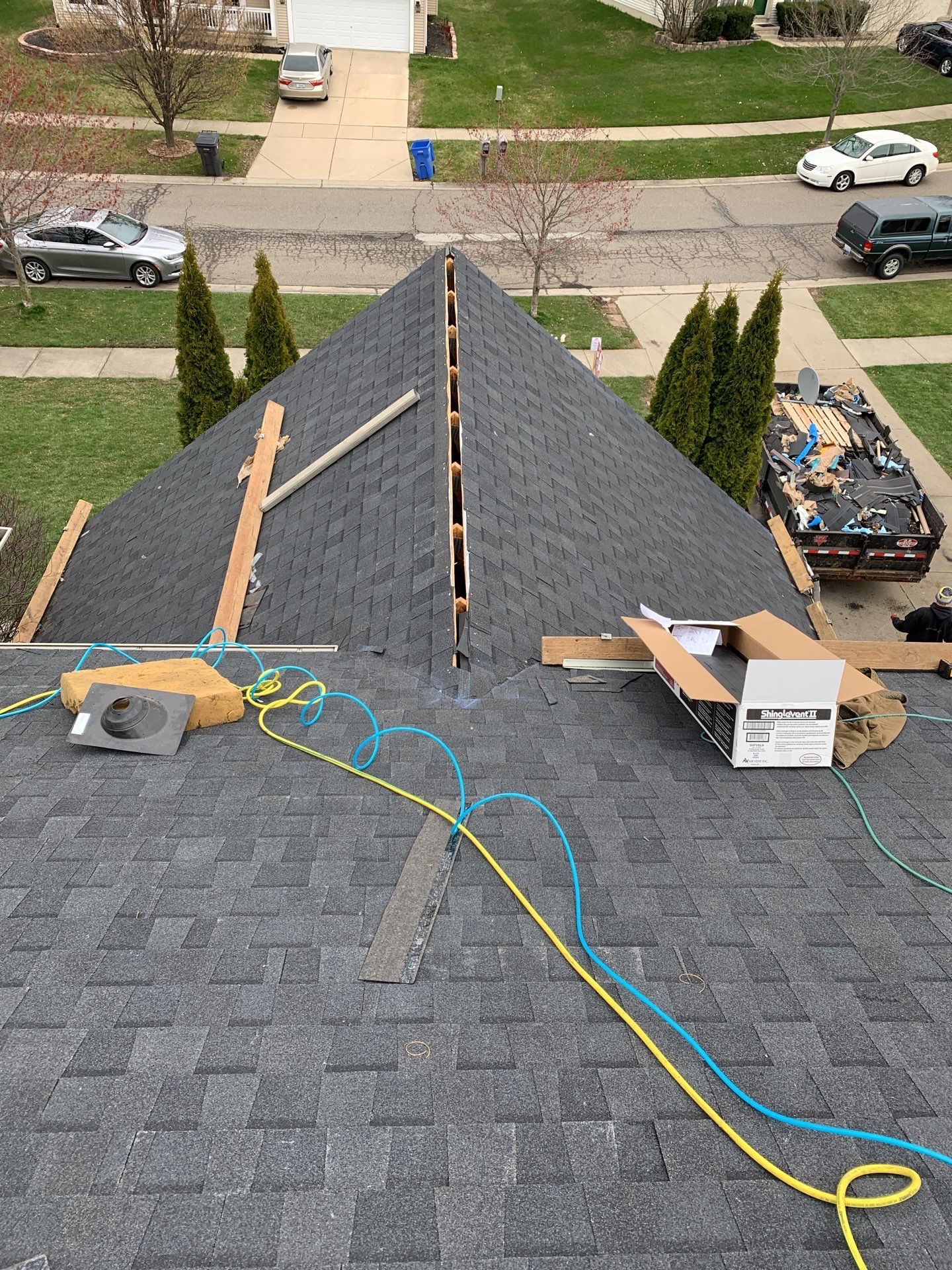 Roof Replacement using CertainTeed Landmark by 180 Contractors