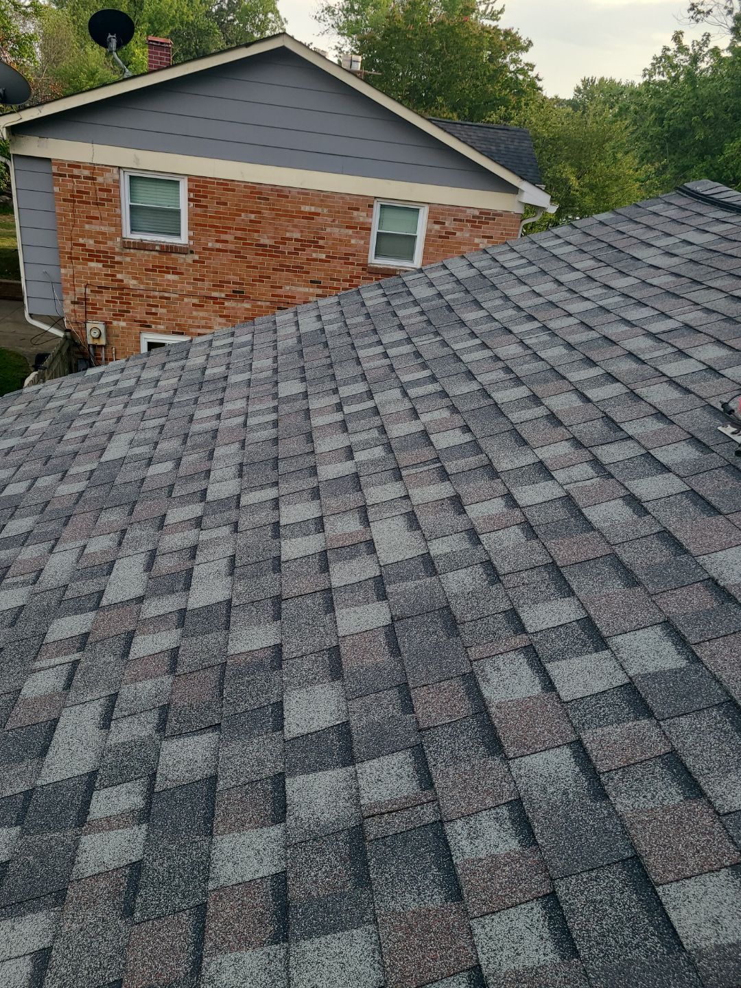 Woodbridge: Roof Replacement with CertainTeed Landmark Pro Designer Shingles in Max Def Colonial Slate by RM Banning, Inc.