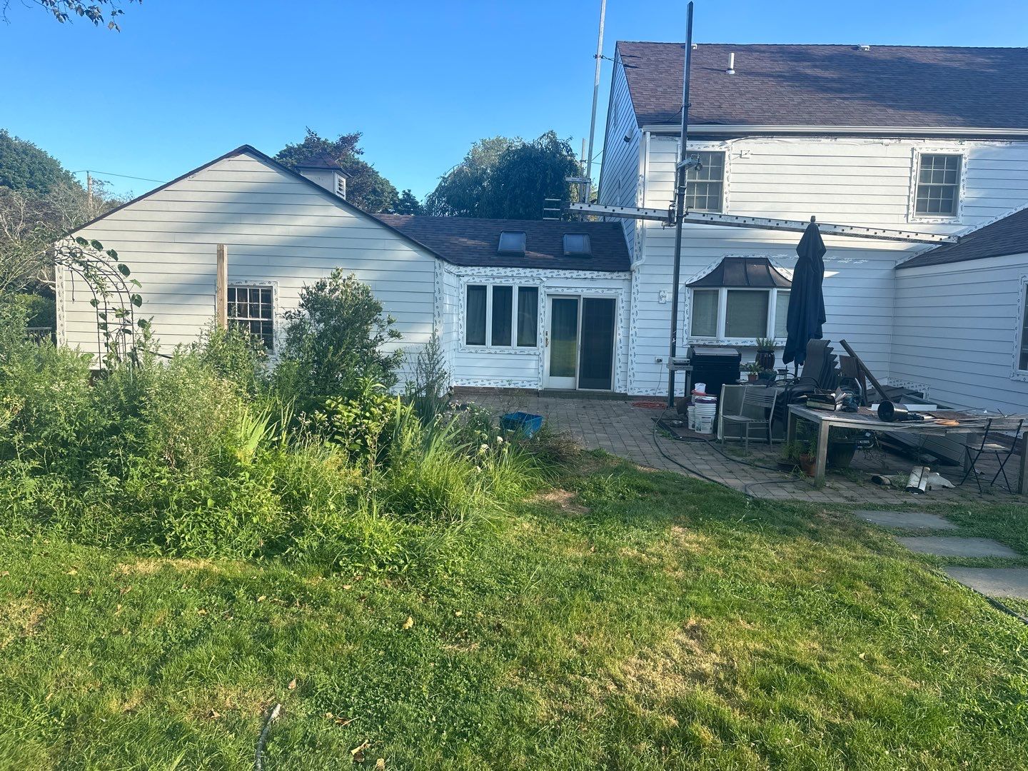 Siding Installation using Hardie Plank Artic white by A Plus Exterior