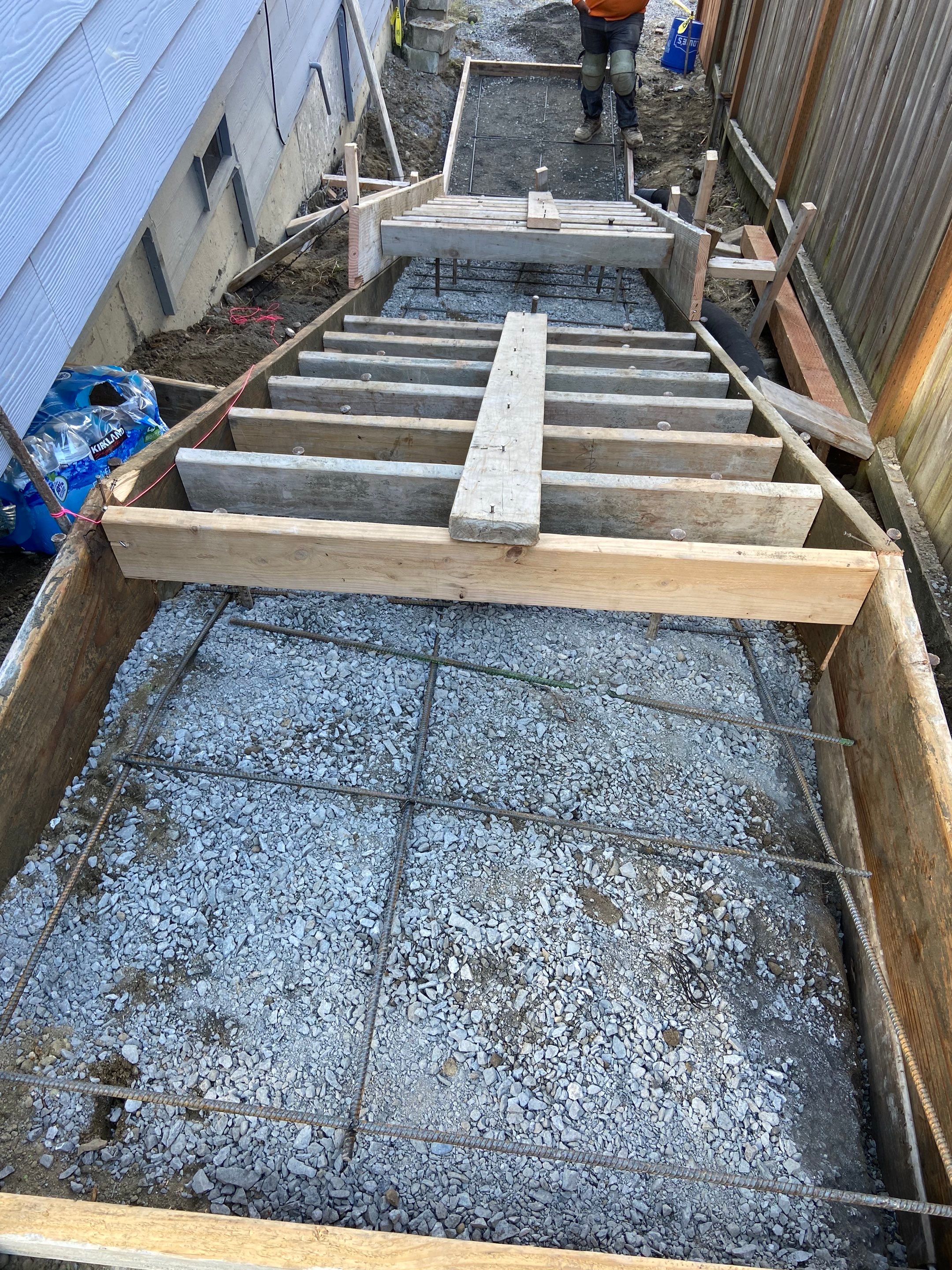 Jireh Outdoor Projects | Concrete Stair Repair and Retaining Wall by Jireh Asphalt & Concrete Inc 