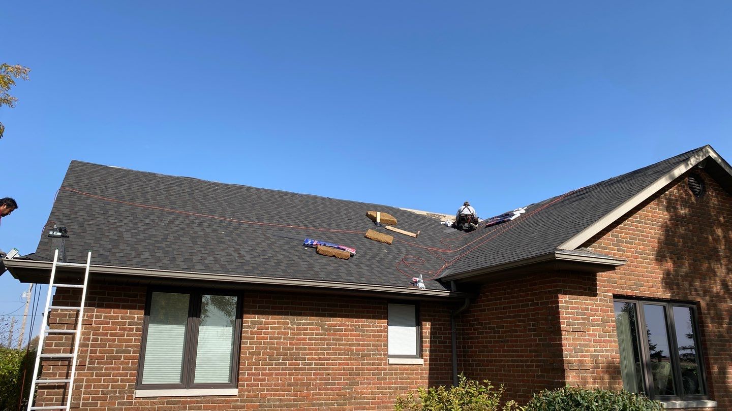 Residential Roofing Installation using GAF Timberline HDZ Appalachian Sky by Nitro Roofing and Construction