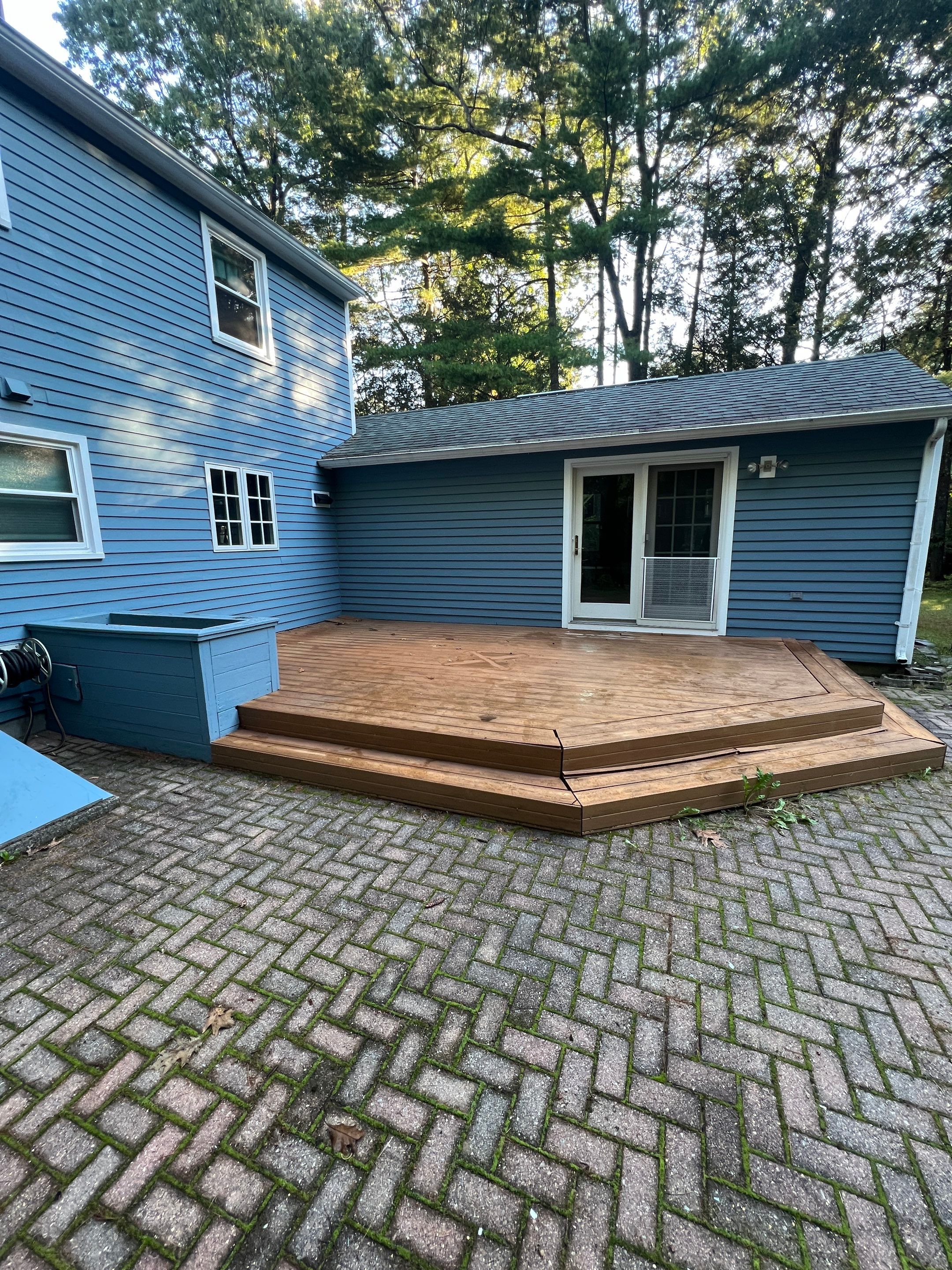 Deck Repair using Trex Select Decking by Chagnon Building & Remodeling LLC