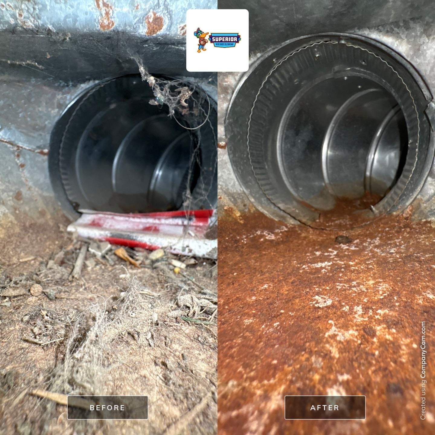 Air Duct Cleaning With a Vacuum Truck in Steubenville, OH by Superior Air Duct Cleaning