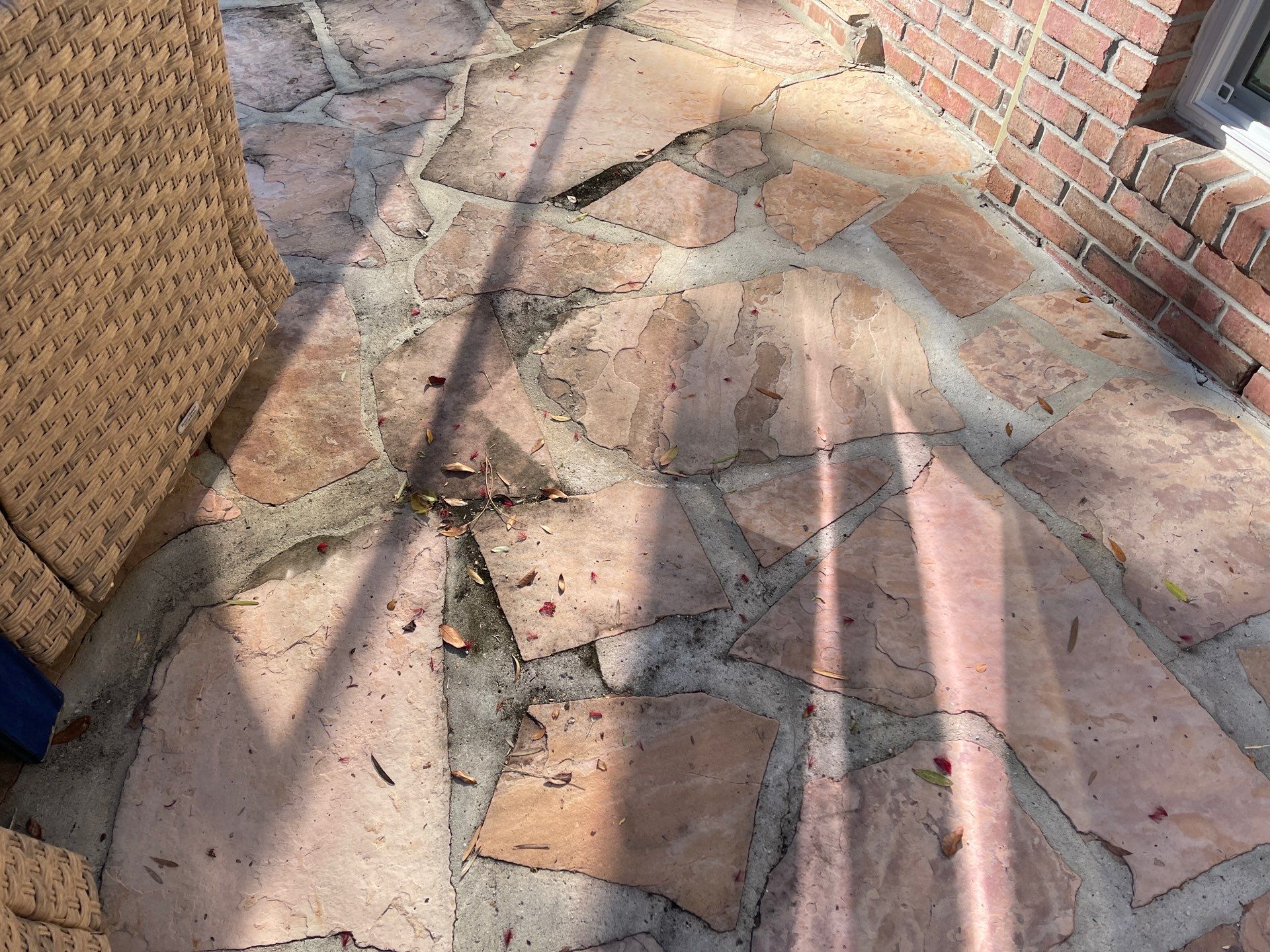 Stone Patio using TopSeal by DuraSeal