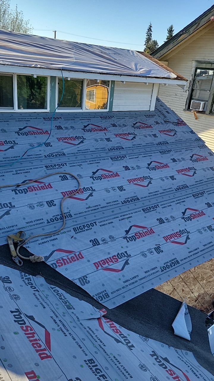 Residential Roofing Installation using IKO Dynasty (Color: Summit Grey) by Orezona Building & Roofing Company, Inc.