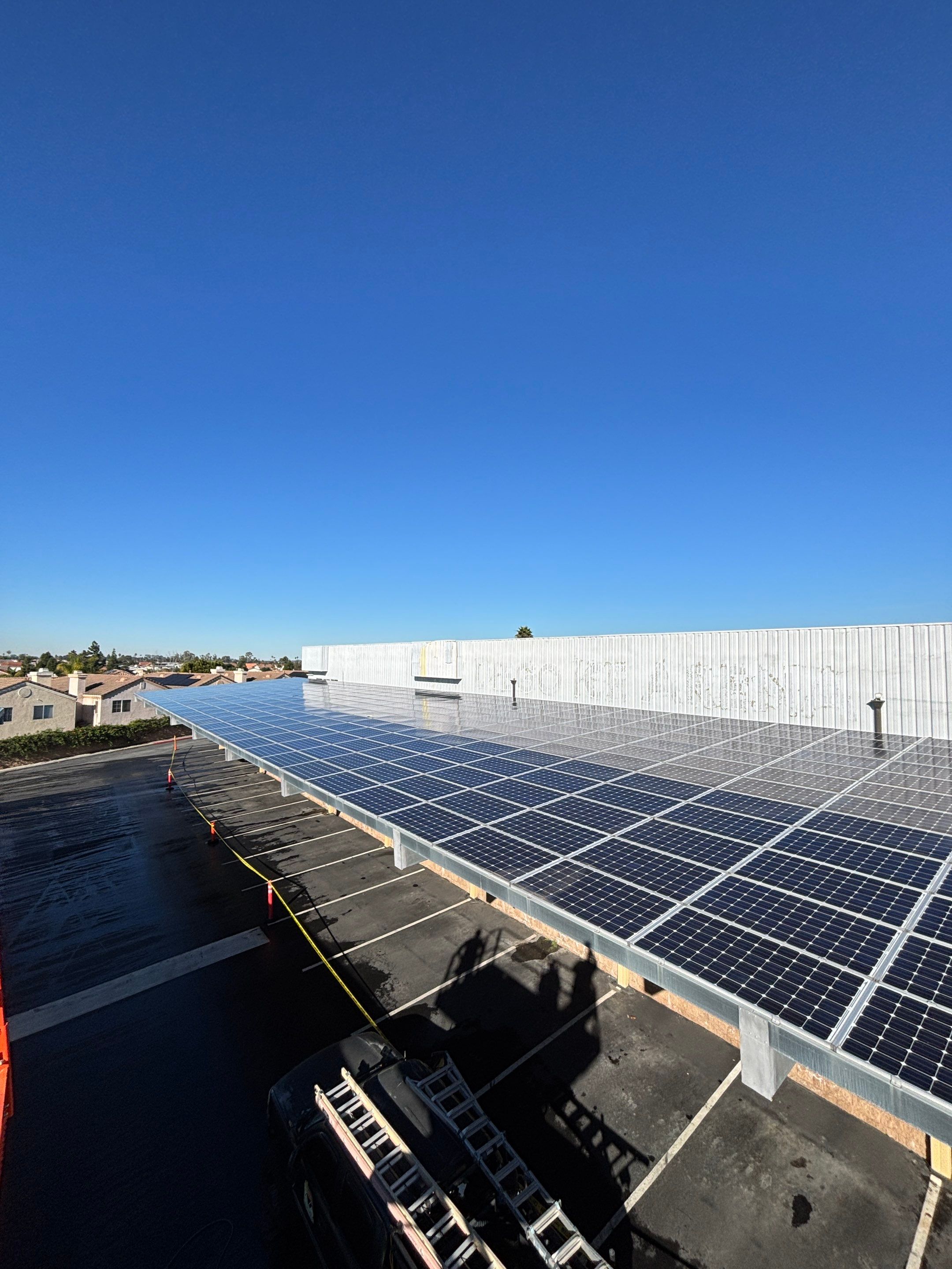 Commercial Solar Panel Cleaning by Palm Coast Solar Cleaning