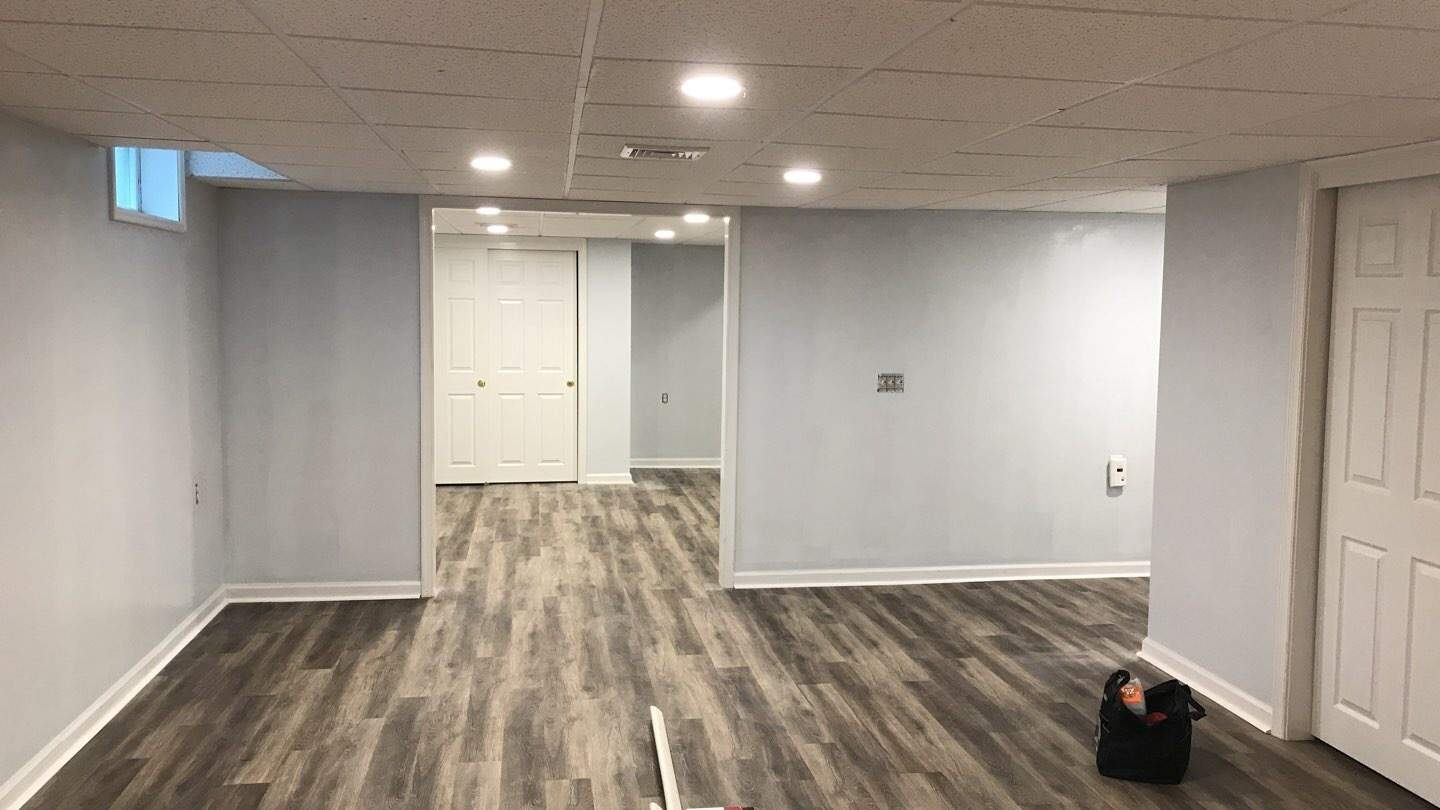 Interior Painting Using Sherwin Williams Paints by Ryan Amato Painting LLC and Lehigh Valley Epoxy