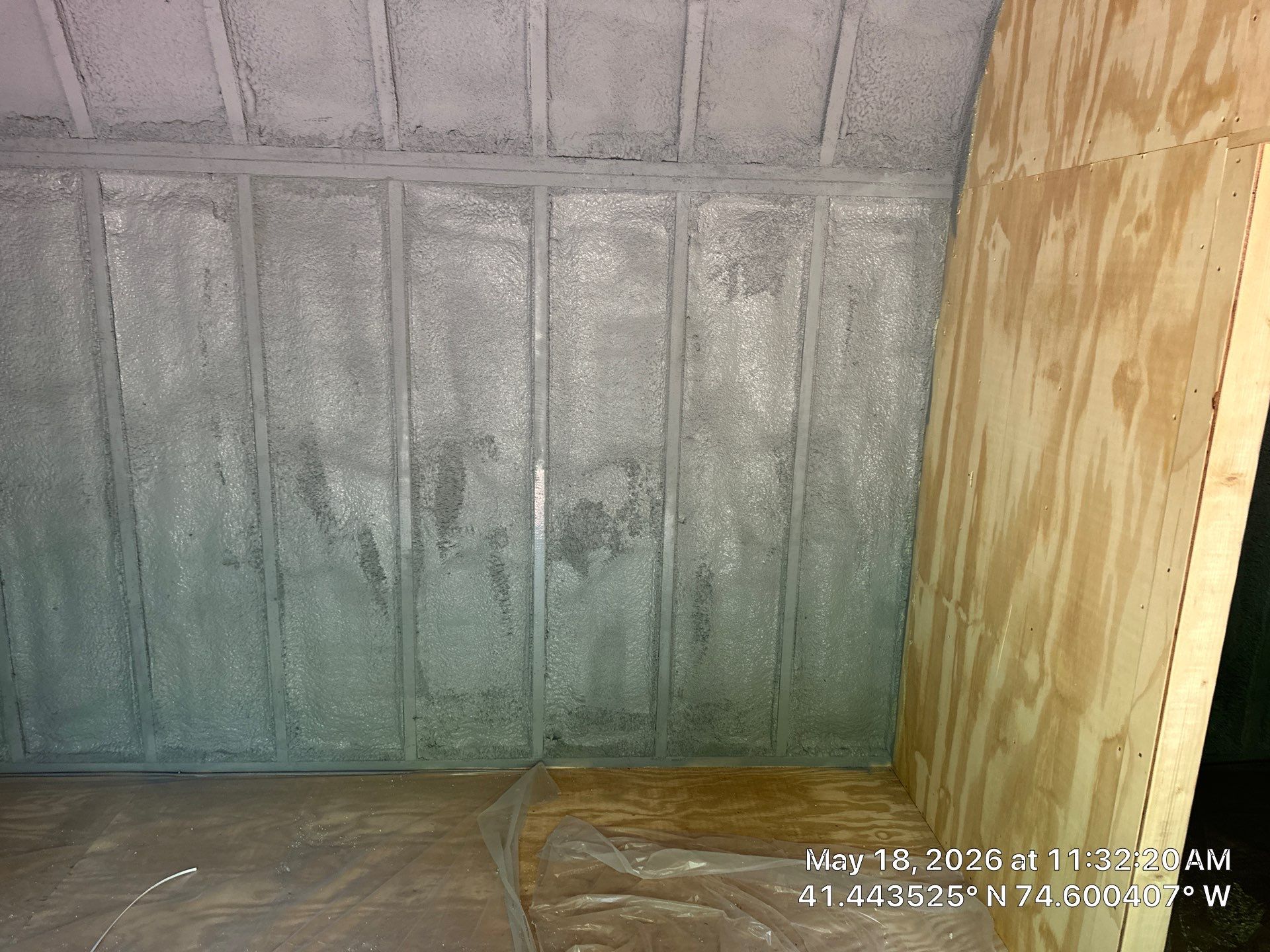 Shed Insulation using Closed Cell Spray Foam by NYS Foam & Energy