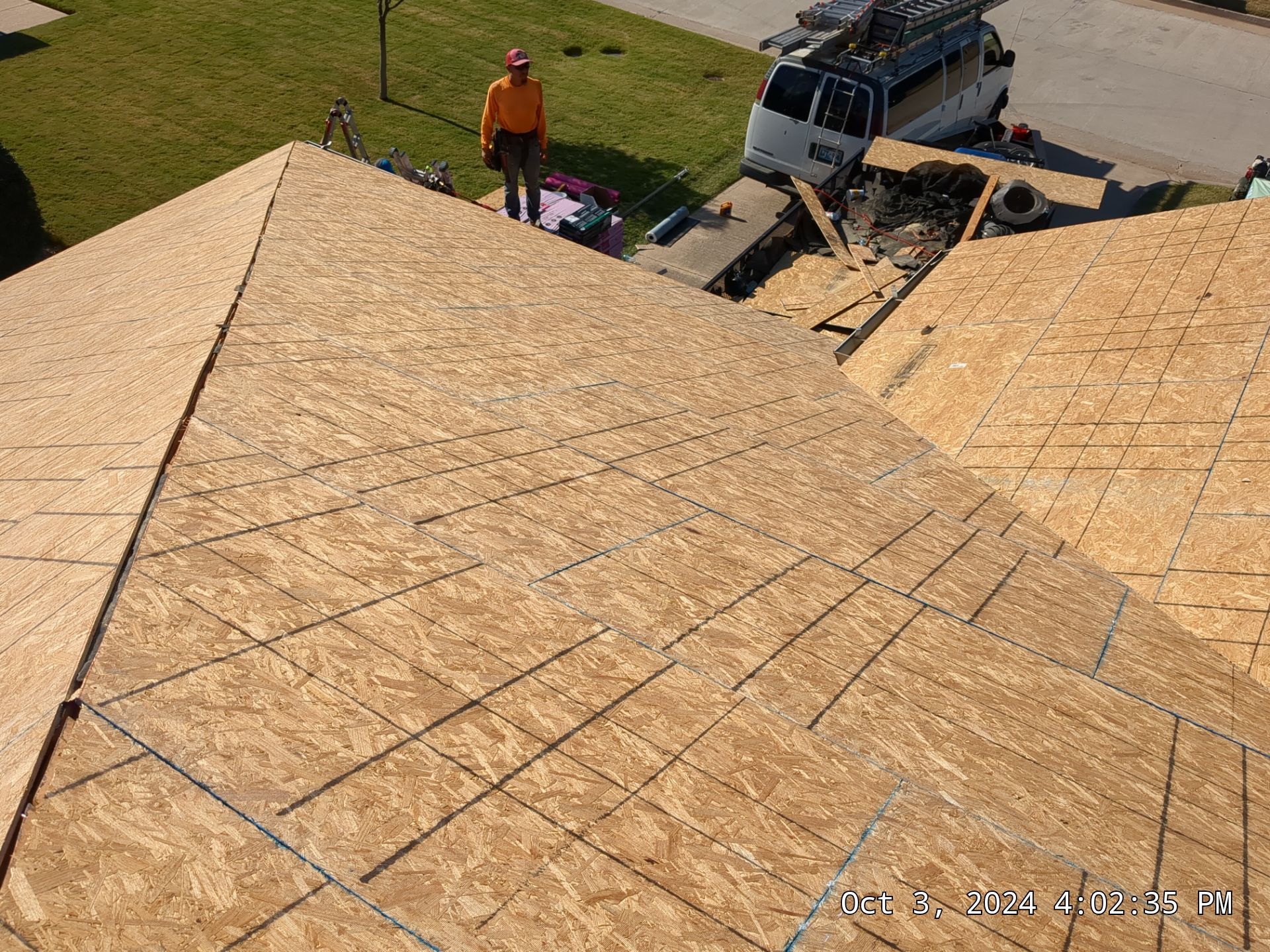 OKC Residential Roofing Installation using Owens Corning by Blackforest Roofing