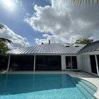 24ga 1.5" Mechanical Seam Charcoal Gray  by Total Roofing System The Metal Roof Experts