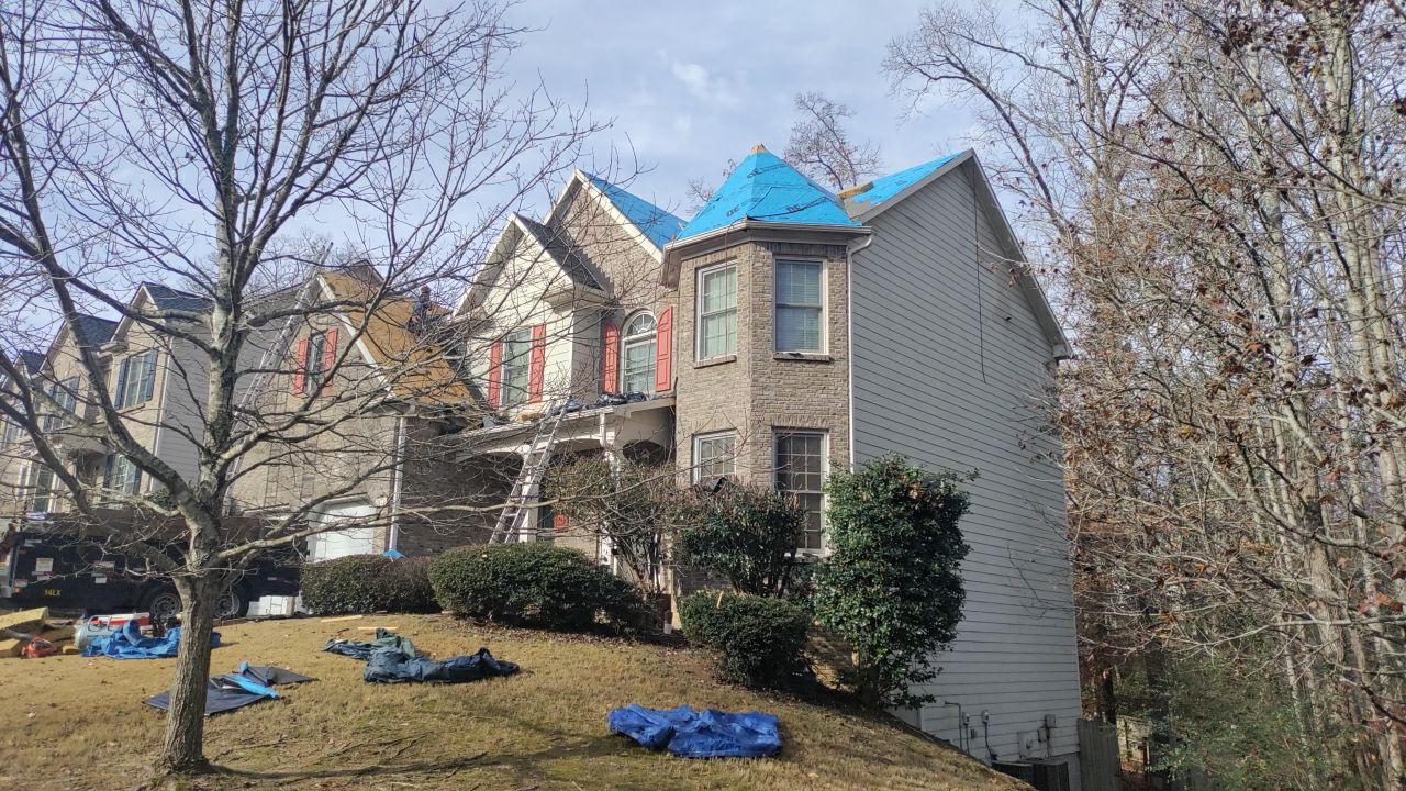 Residential Roofing Installation using Owens Corning by Inspector Roofing and Restoration