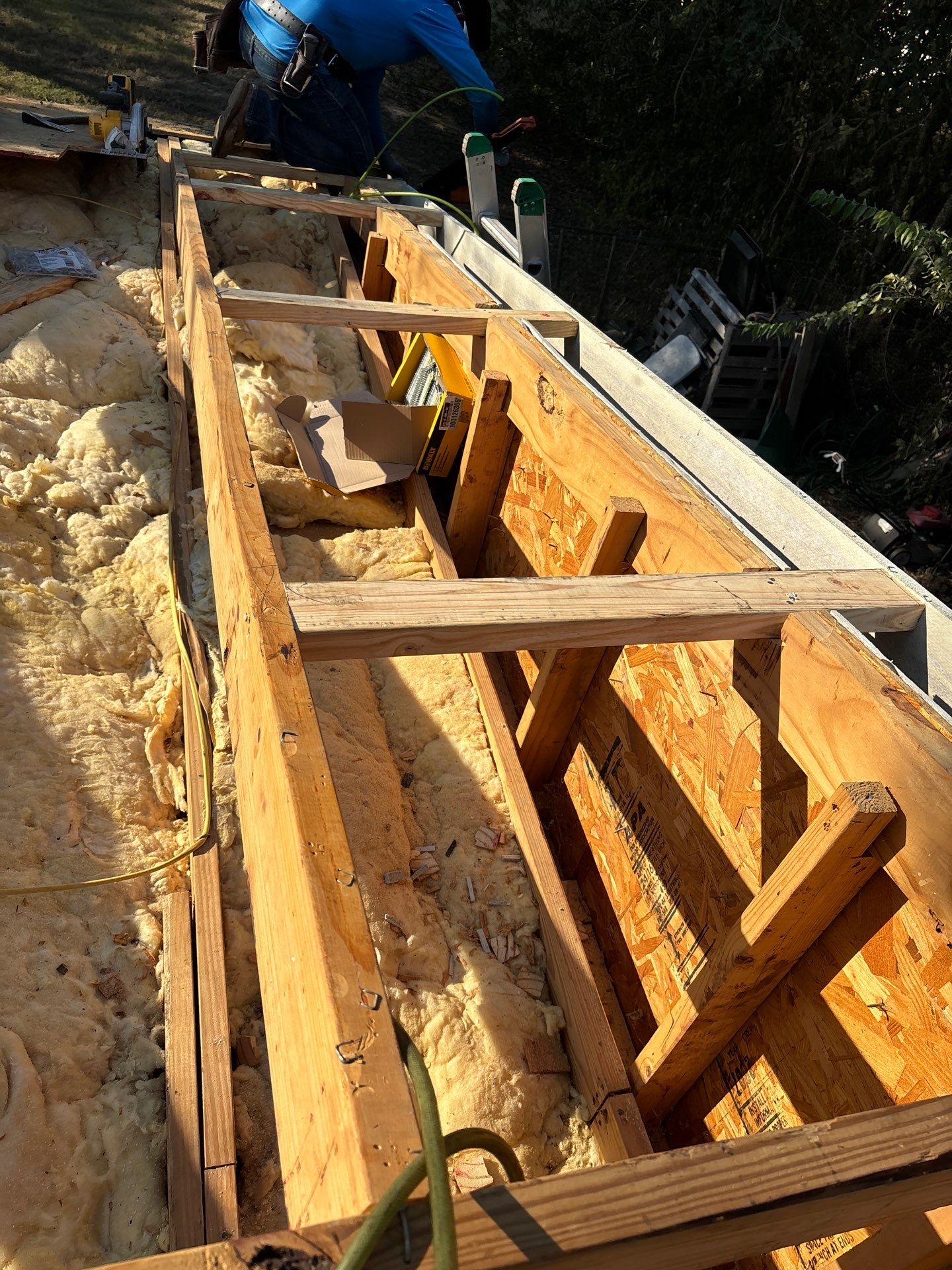 Residential Roofing Installation using Owen's Corning Duration (Lifetime) Shingles by Roof Repair Company