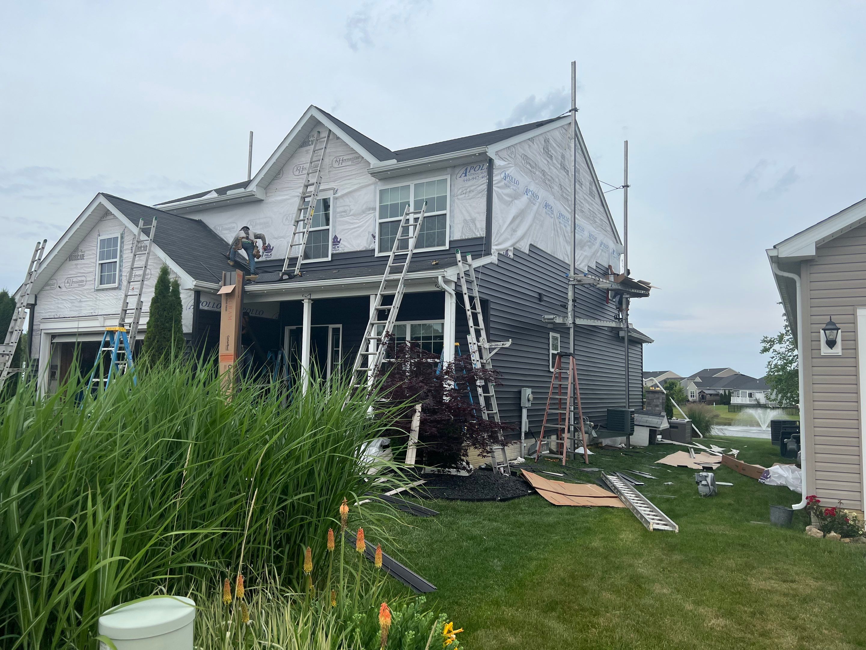 Siding and Garage Door Replacement by Homestyle in North Ridgeville by Homestyle Home Improvements (HHI)