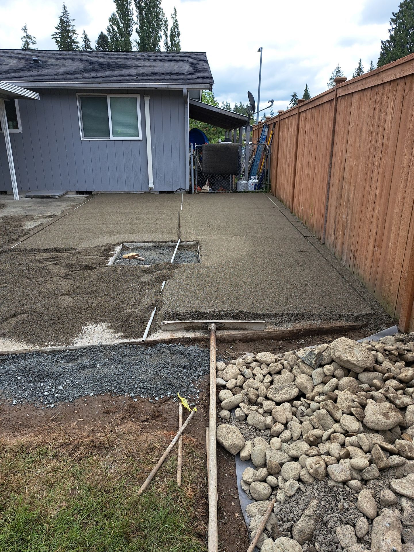 Connie G. Pavers Patio and Gravel Driveway by Jireh Asphalt & Concrete Inc 