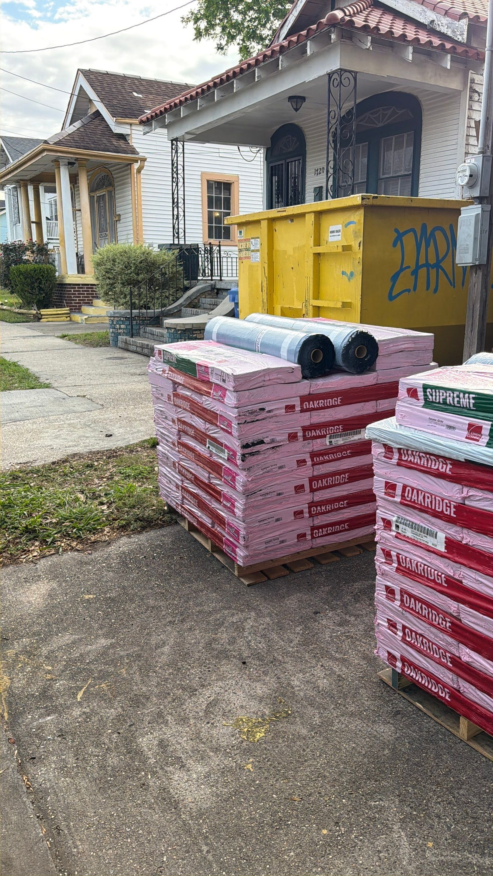 Roof Replacement in New Orleans by HDS Contractors