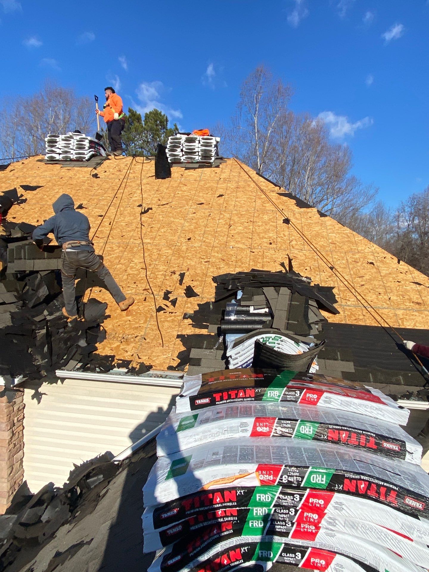 New Roof Install using Tamko Titan- Rustic Slate in Prince Frederick, MD by Storm Ready Exteriors