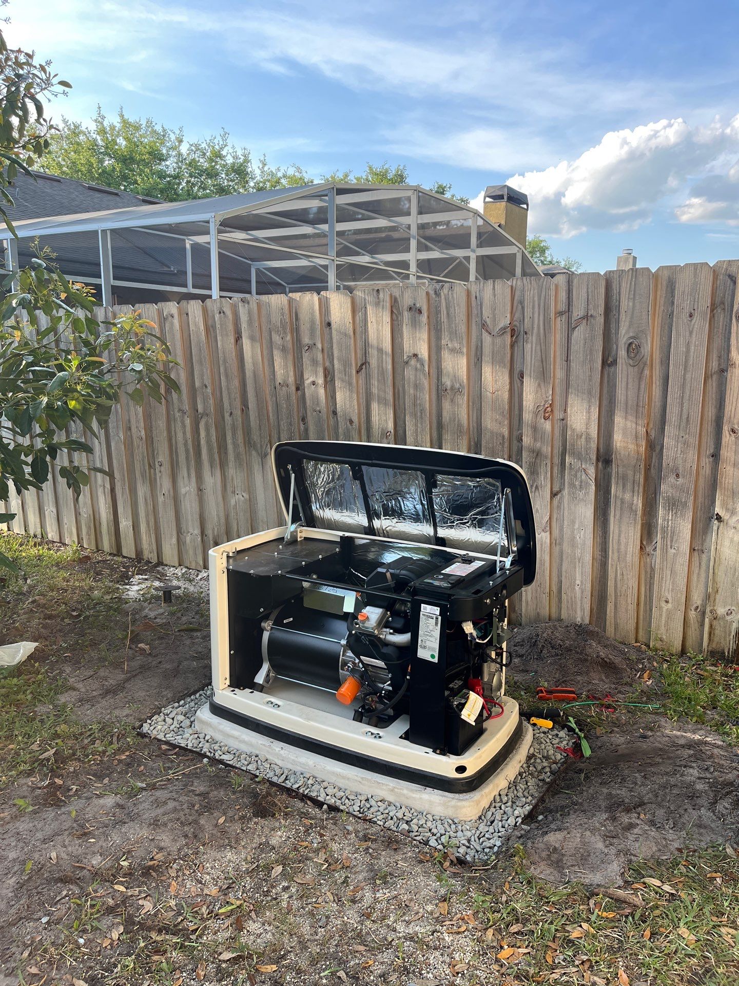 Generac 26kW Whole Home Standby Generator and 200A Automatic Transfer Switch by Smartron Electric