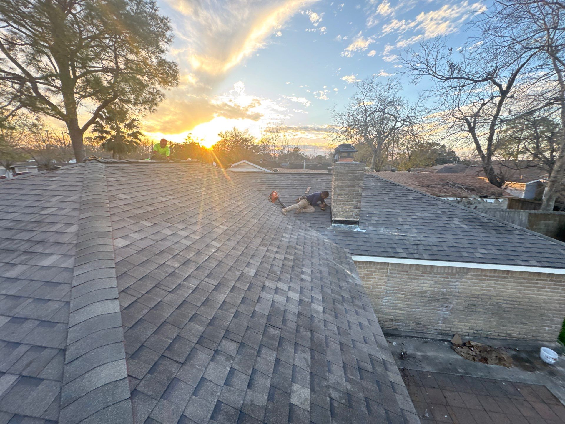 Project in Houston by Proud Roofing