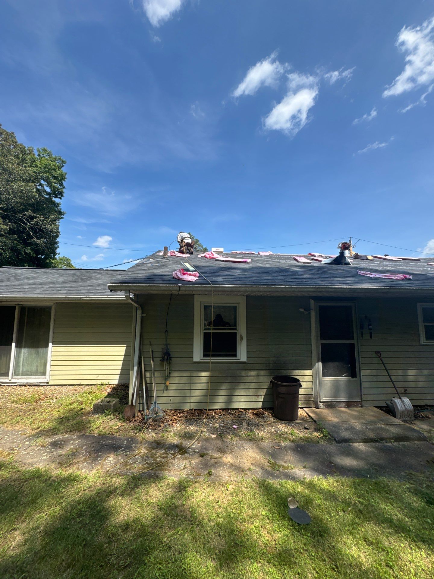 Onyx Black Roof Transformation in Maynard, MA by Mighty Dog Roofing of Greater Middlesex County