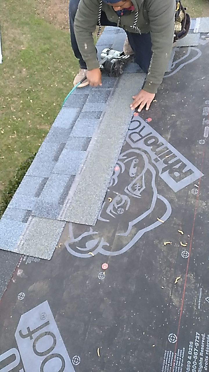 Residential Roofing Installation using Owens Corning Duration-Harbor Blue  by Indigo State Roofing