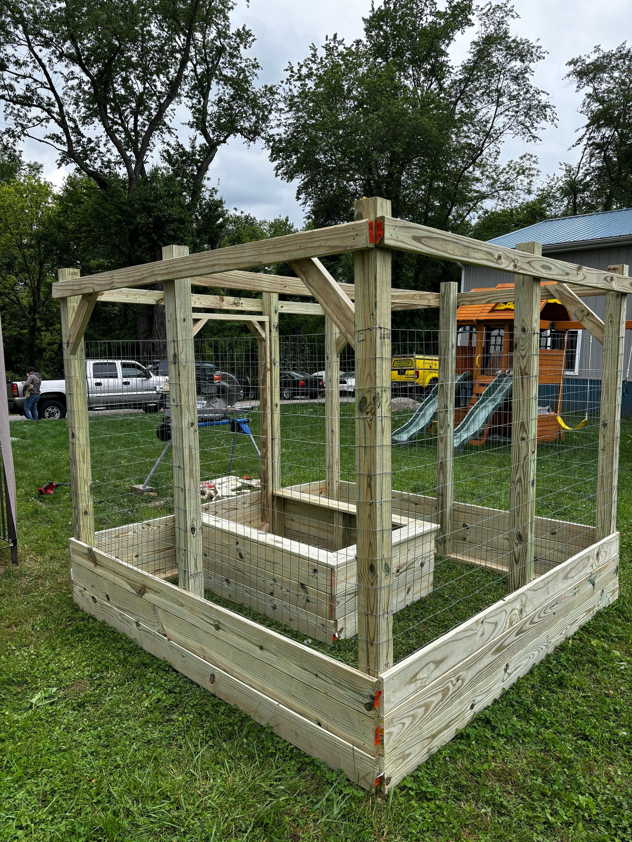 Garden build out by Laser Focused Solutions LLC