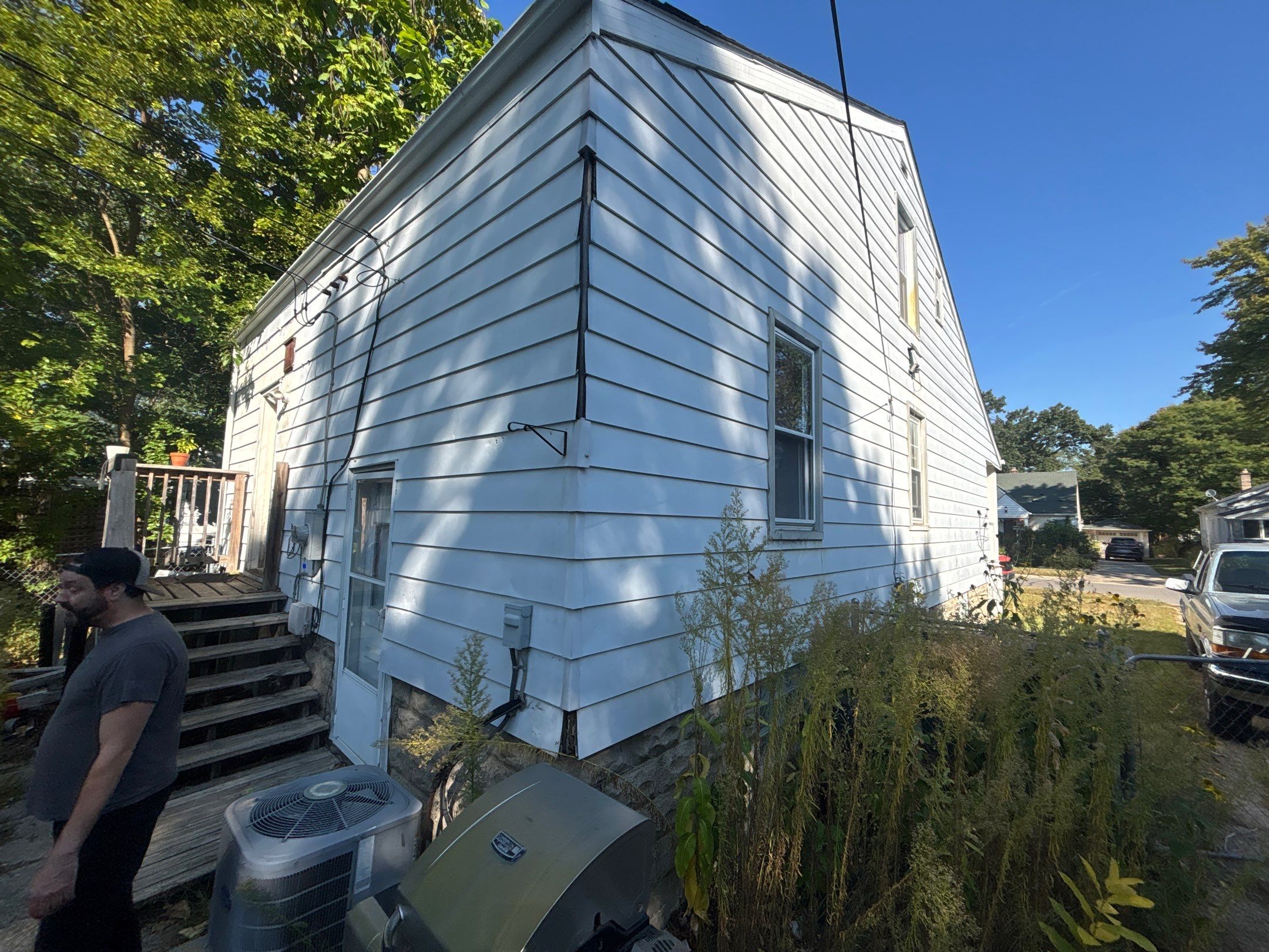 Siding Replacement using Ascend Glacier White by 180 Contractors