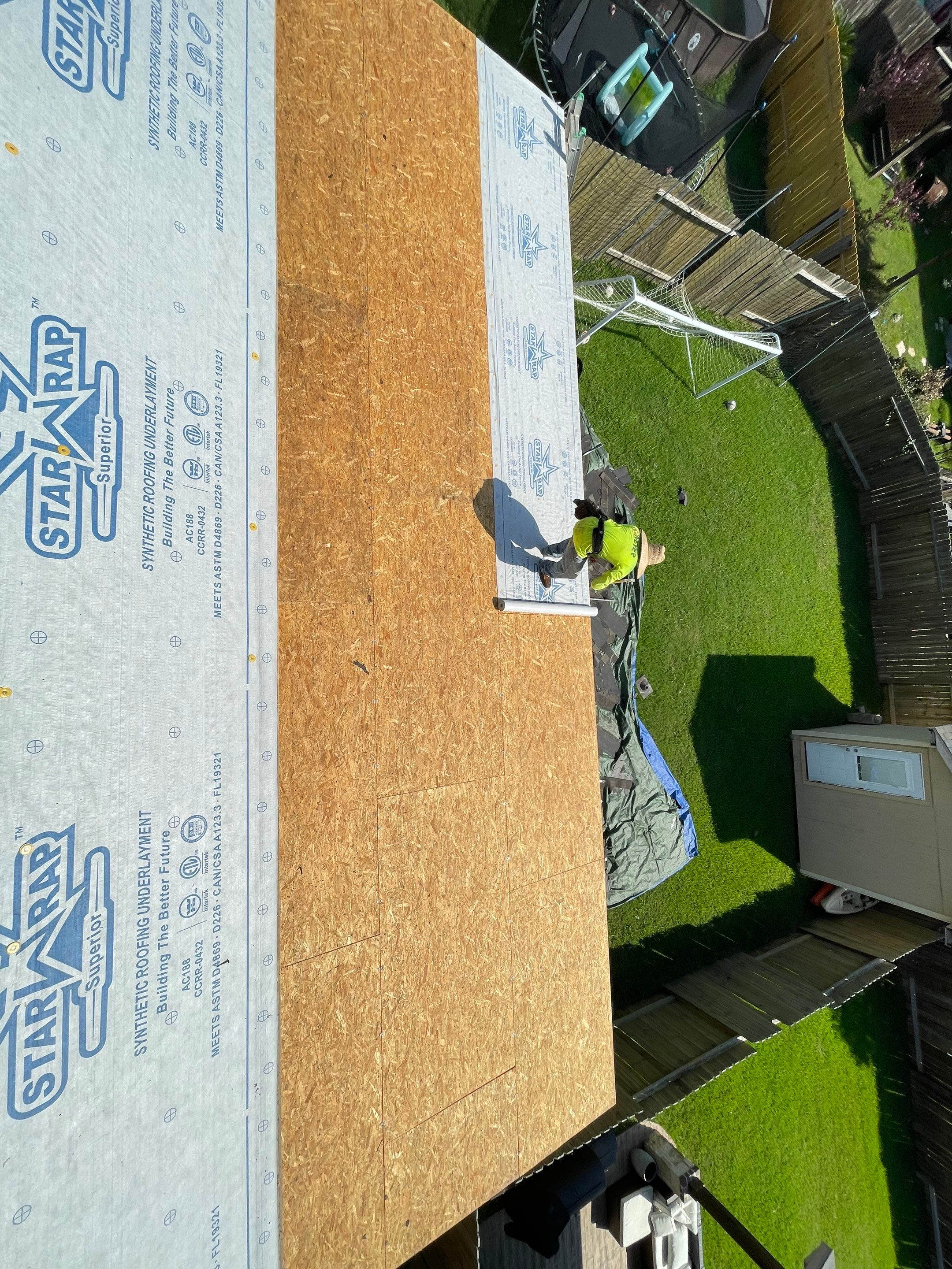 Residential Roofing Installation using Tamko Heritage® Series Rustic Black by CAP Roofing and Construction LLC